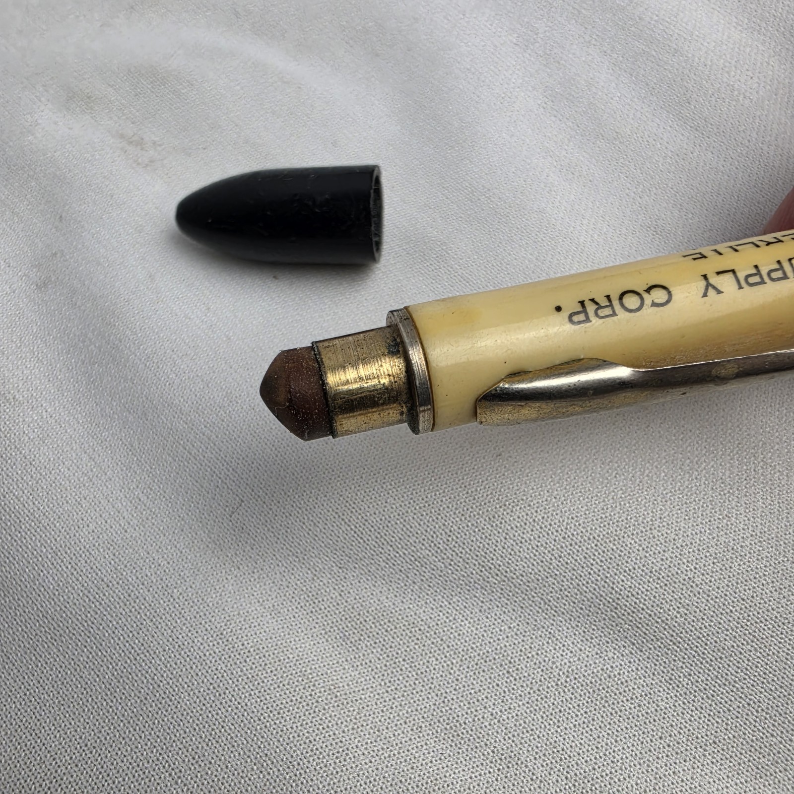 Vintage Builders Supply Co. Perpetual Calendar Mechanical Pencil Circa 1940’s