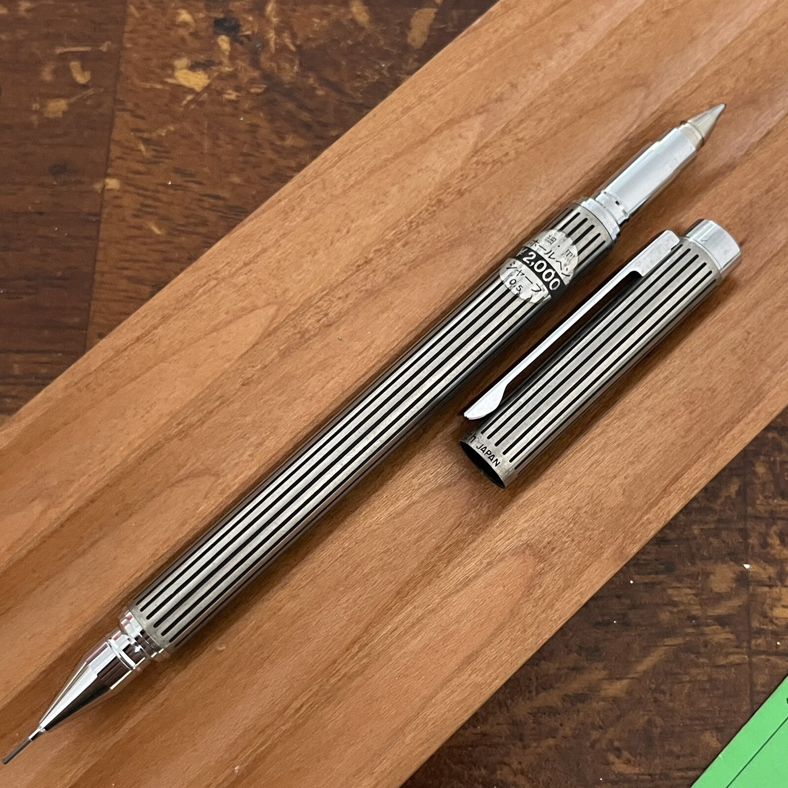 Pilot Multi-Function Ballpoint Pen Pencil Switch Etched Motif Made in Japan