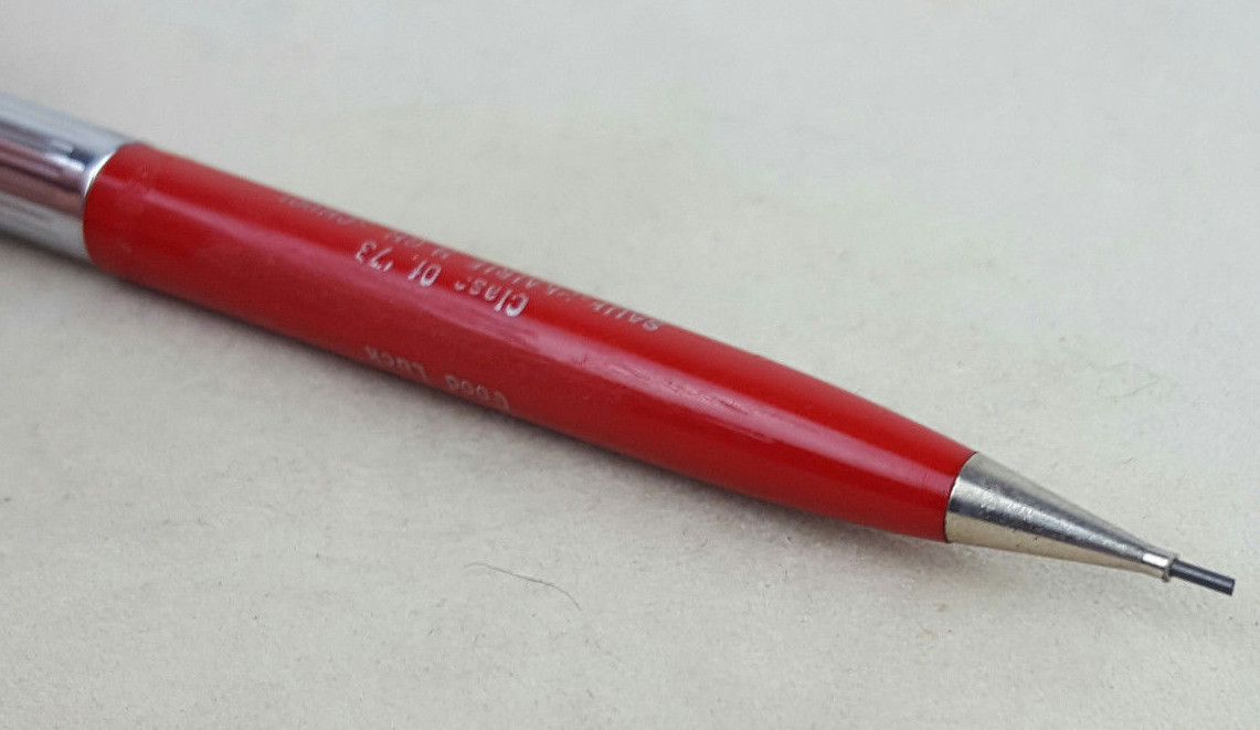 Schaffer 1973 ’73 Sauk-Prarie High School Sauk City Wisconsin Mechanical Pencil