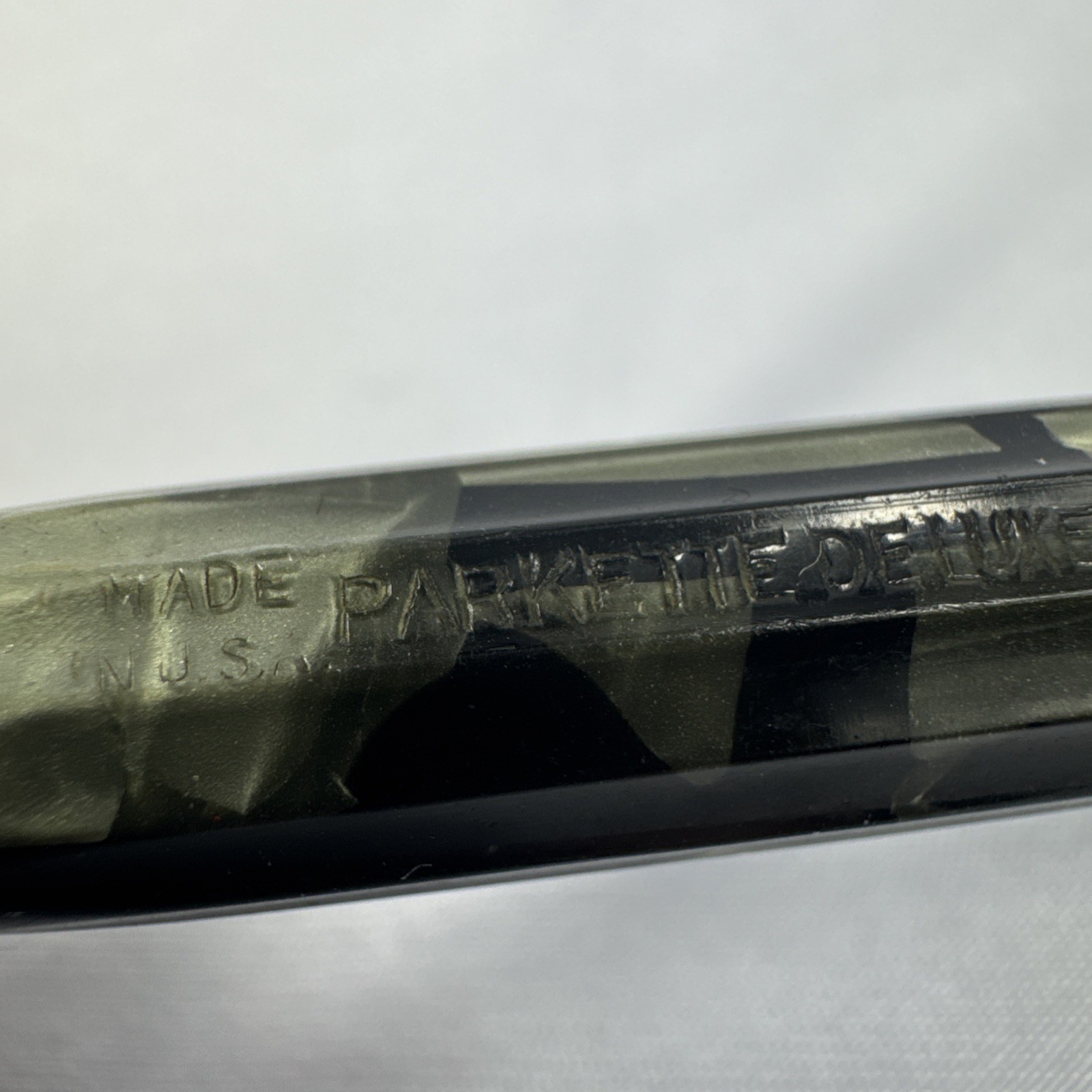 Vintage PARKETTE Made By Parker Mechanical Pen Marbeled Rare Writing Instrument