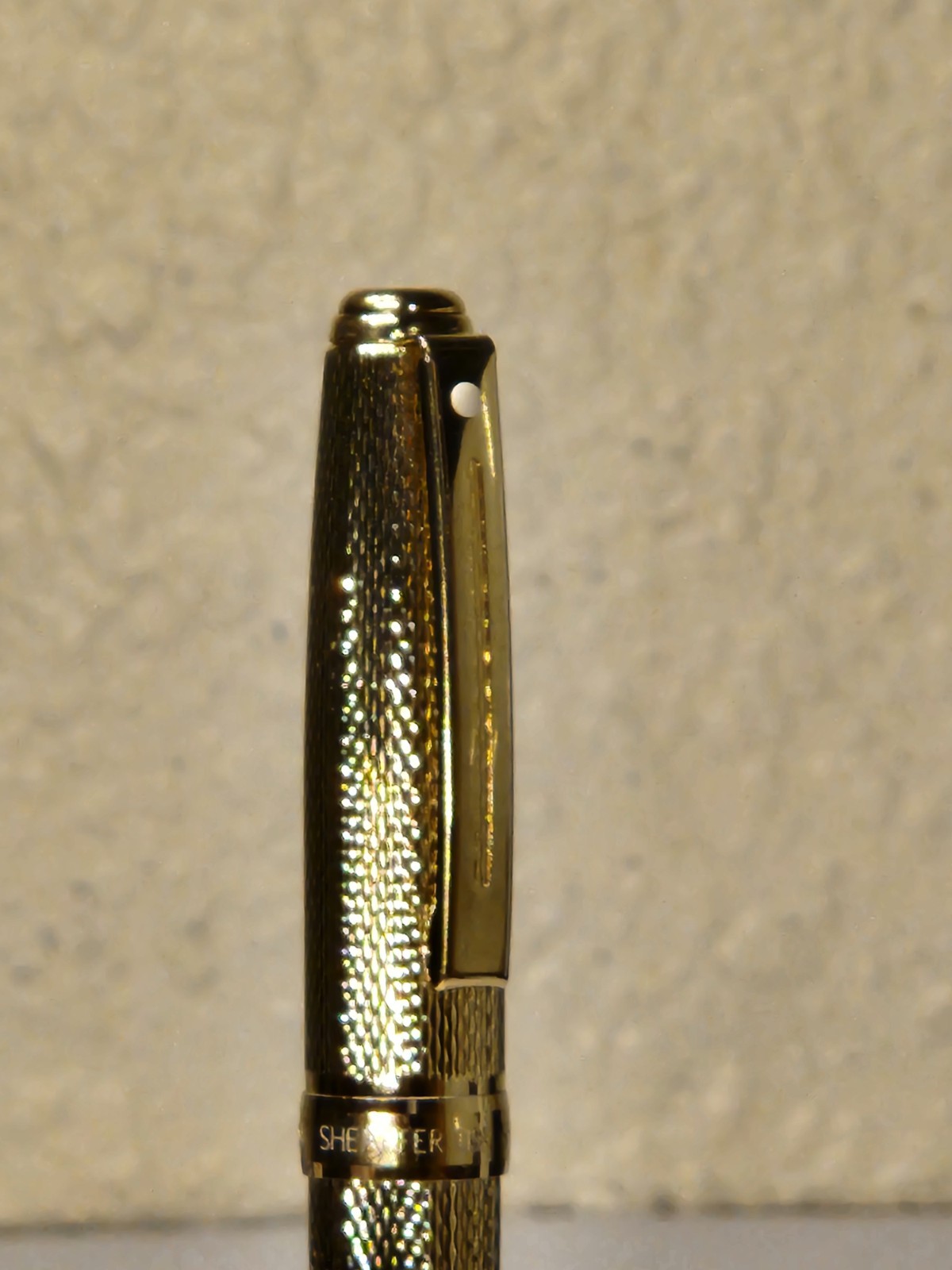 Sheaffer Prelude Limited Series Barleycorn 22kt Gold-plated Pen Stationary Gift