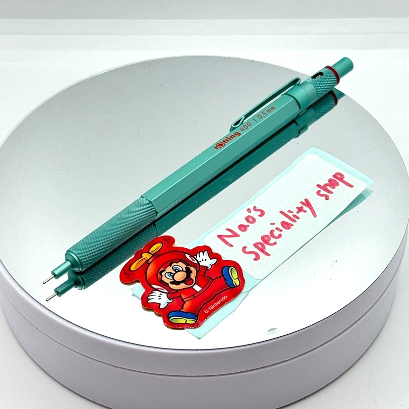 Rotring 600 Limited Edition Mint Mechanical Pencil 0.5mm Japan Exclusive New