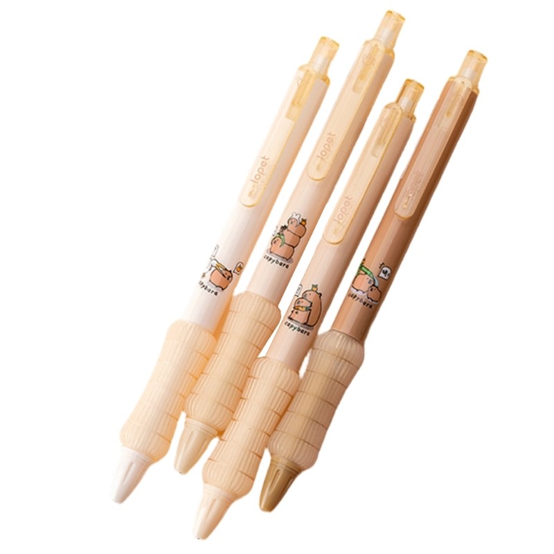 4Pieces Cartoon Mechanical Pencil 0.5 Automatic Pencil Student Drafting Pencil