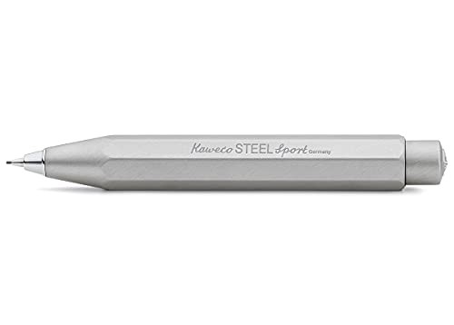 Kaweco Steel Sport Mechanical Pencil Compact Durable Writing Instrument 10.5cm