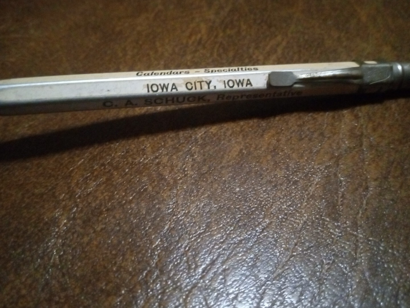 Vintage ADGIF Mechanical Pencil USA Advertising Works Great Nice Condition Rare