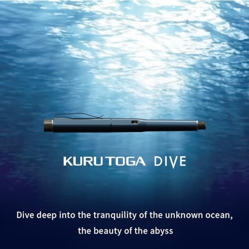 Mitsubishi Pencil Mechanical Pencil Kurutoga Dive 0.5mm Abyss Blue 301473000 NEW