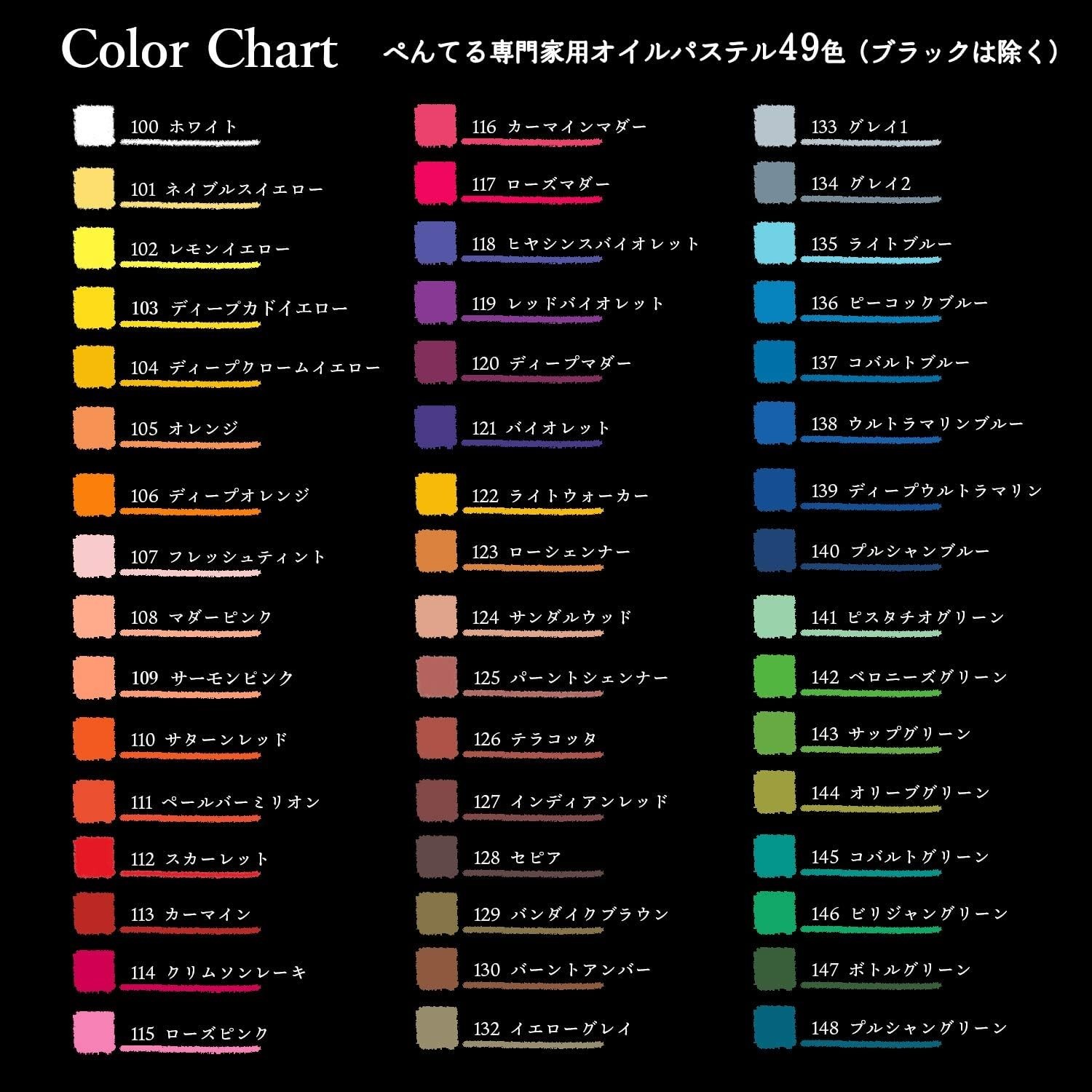 Japanese White Charcoal Marker Pen Set