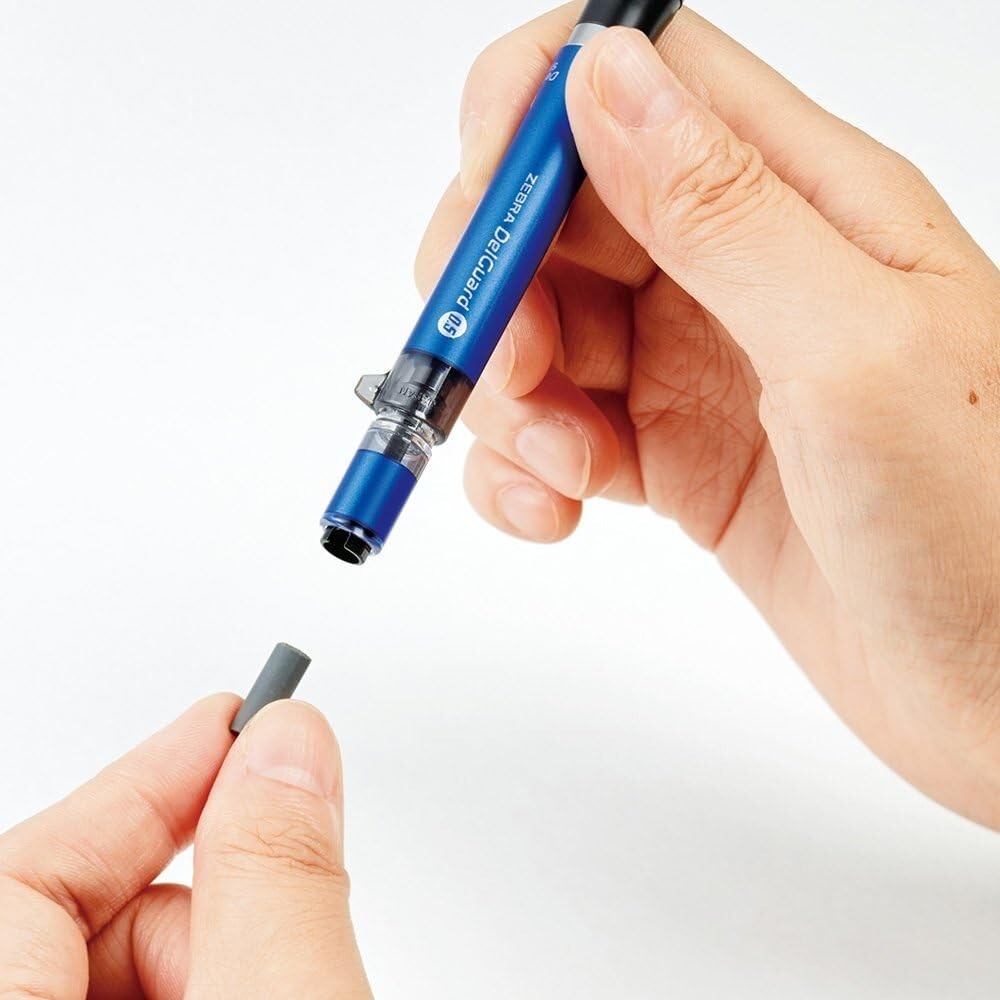 Zebra Mechanical Pencil Del Guard Type ER 0.5mm Pink ‎‎‎‎P-MA88-P Rubber JAPAN
