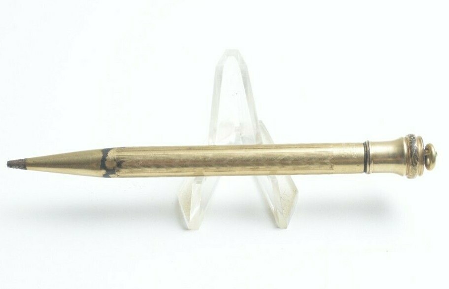 Vintage Gold Filled Wahl Eversharp Lead Mechanical Pencil with Top ring