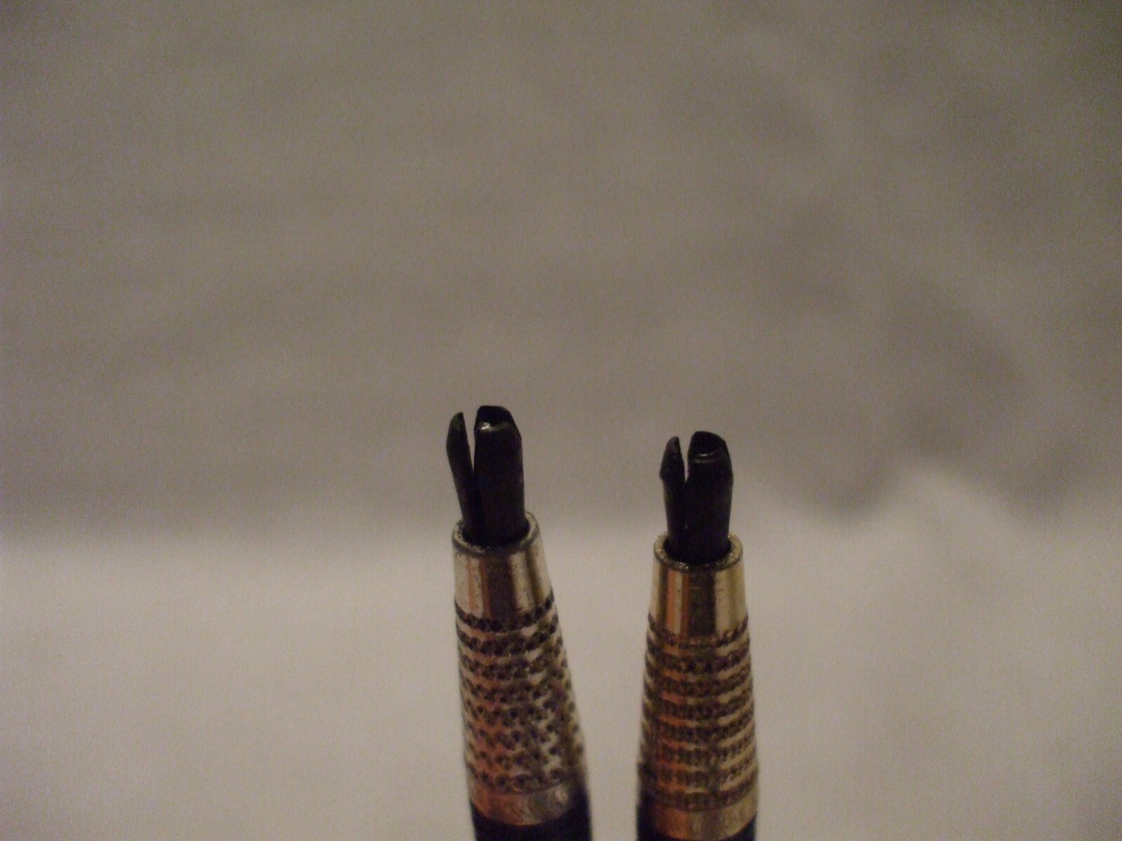 A W Faber Castell Locktite H & 3H Mechanical Pencils 2mm Lead Steel Tube Vtg USA