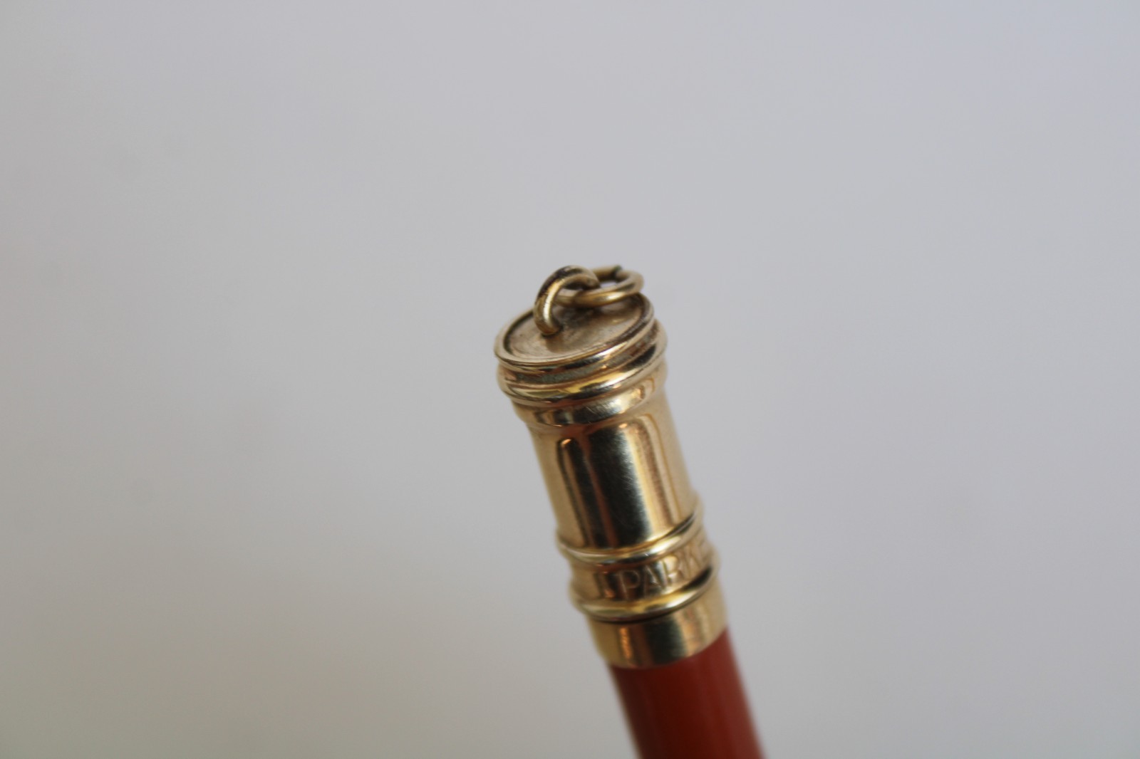 Vintage 1920’s Parker Orange Mechanical Twist Pencil (4.75″)