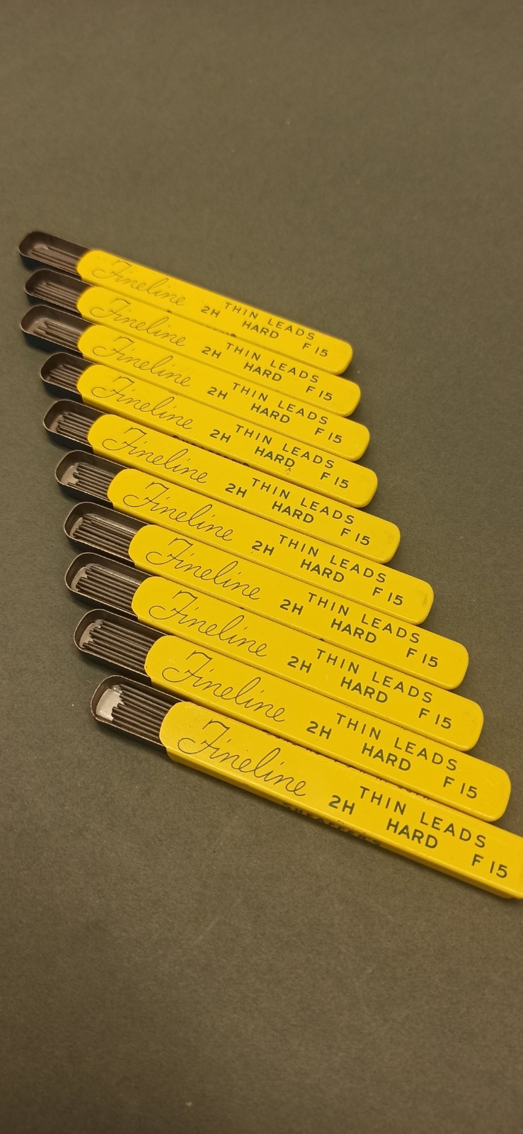 Sheaffer’s Fineline Pencil Refills Thin Leads 2H Hard F15