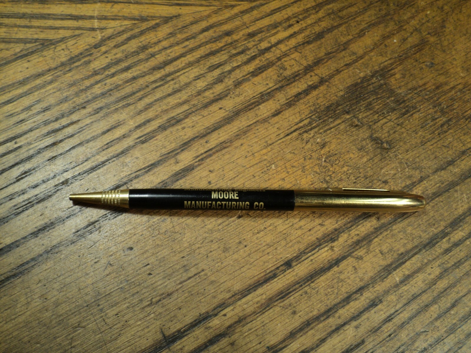 Vintage Mechanical Pencil Moore Manufacturing Co Flour & Feed Mill Machinery