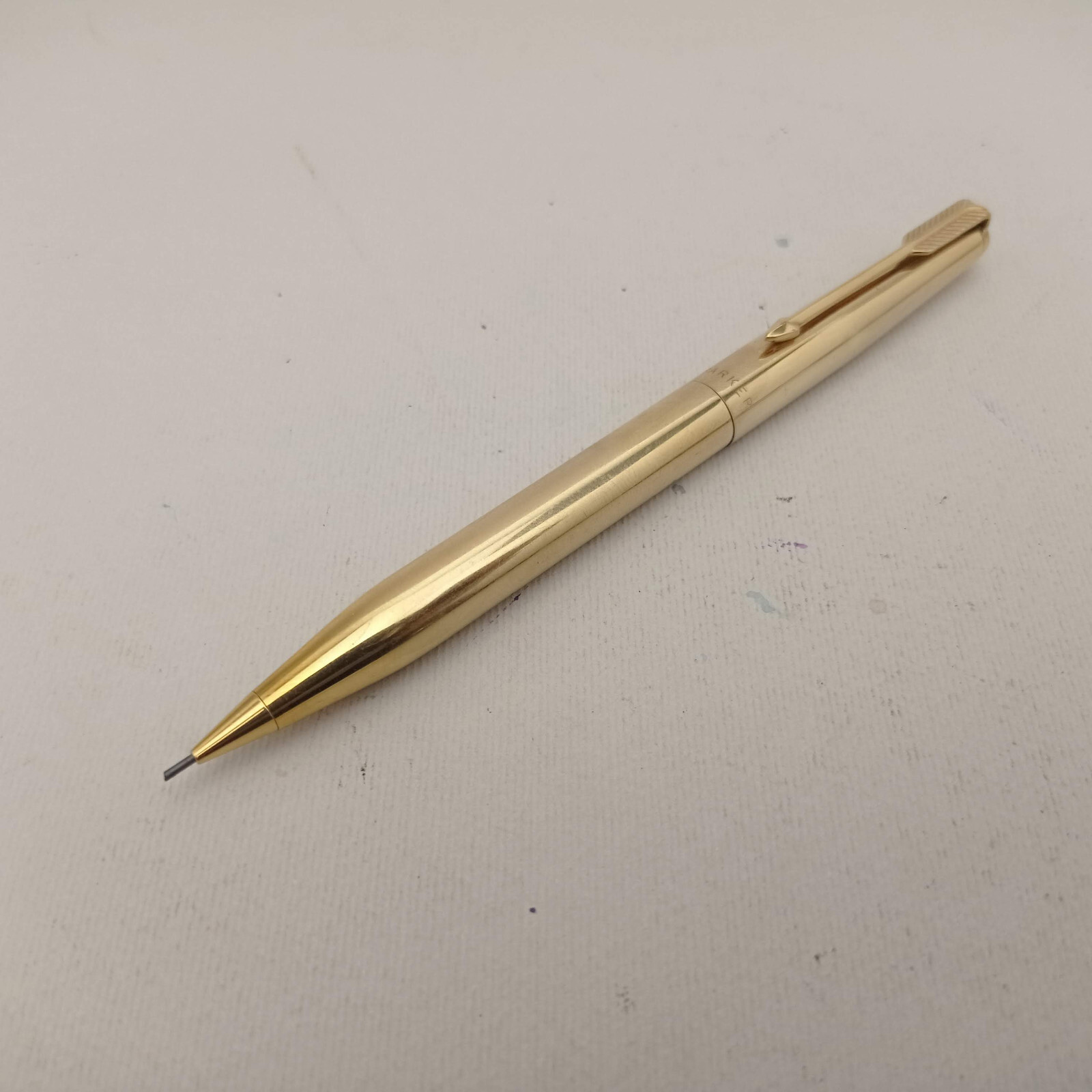 PARKER 51 GOLD PLATED TWIST MECHANICAL PENCIL VINTAGE CANADA RARE MODEL