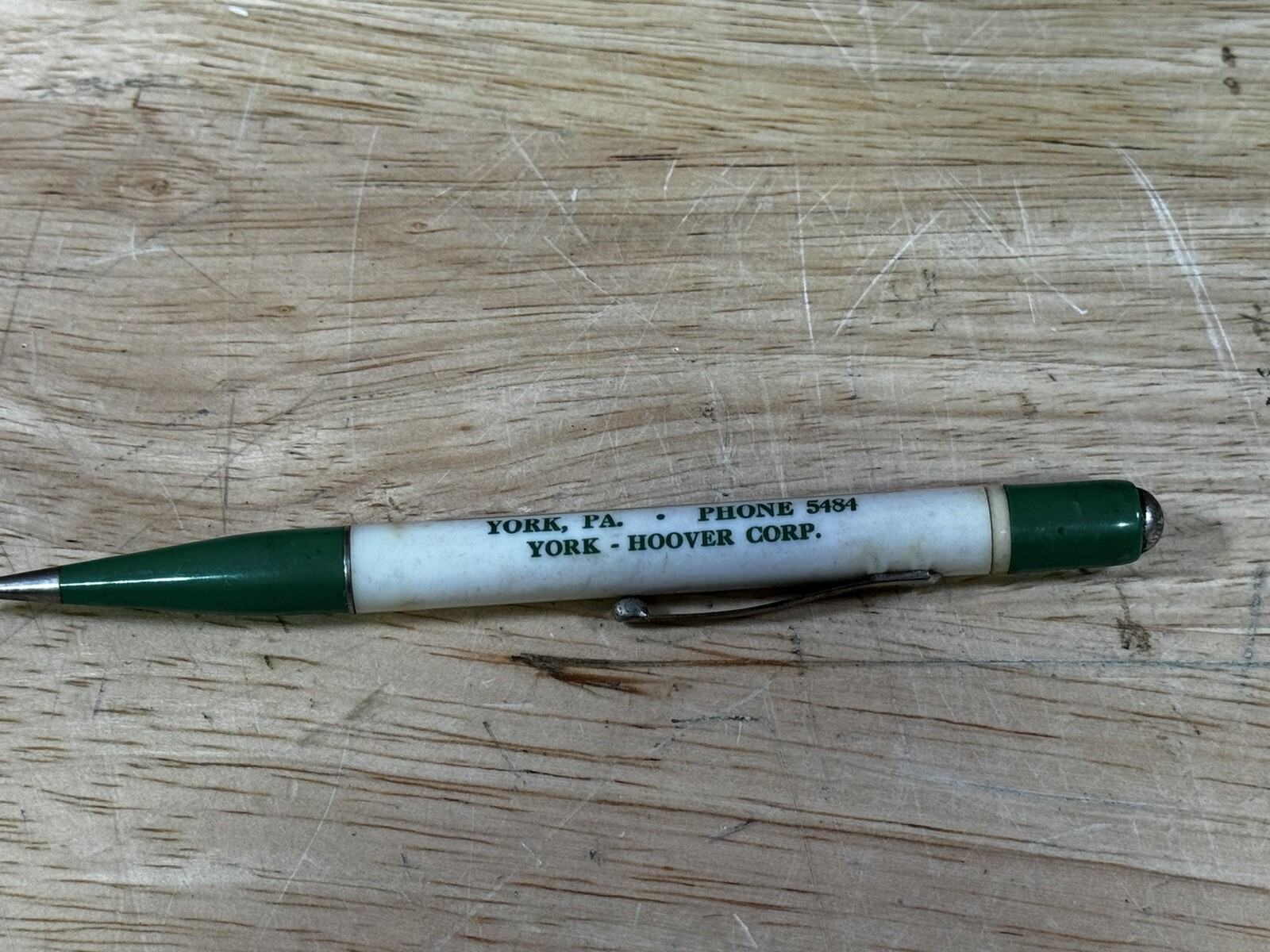 Vintage York Casket Makers York Pa Mechanical Pencil Redipoint Mfg Rare Works