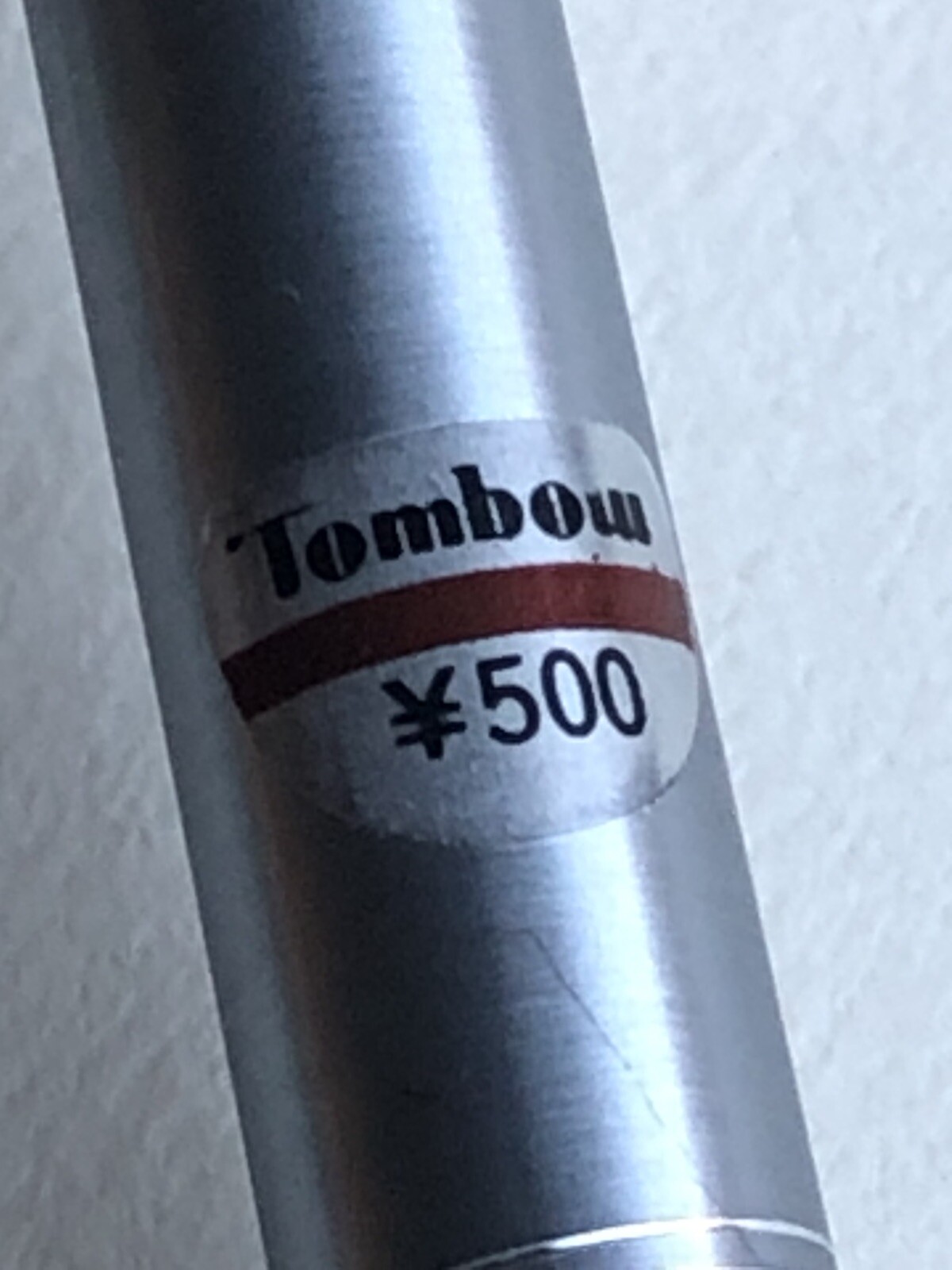 Vintage TOMBOW 500 Mechanical Pencil .5mm Lead Sticker NOS Precision Metal Japan