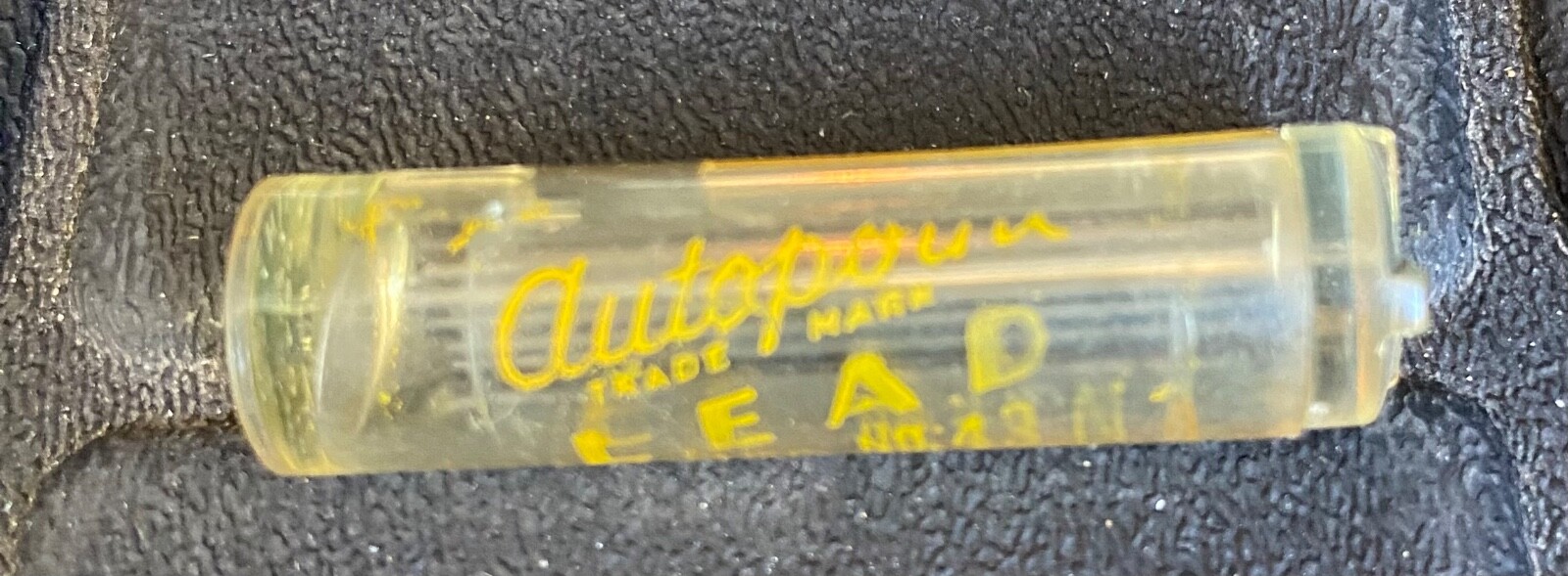Vintage Mechanical Pencil 1956 United Carbon Corp w/Erasers & Lead