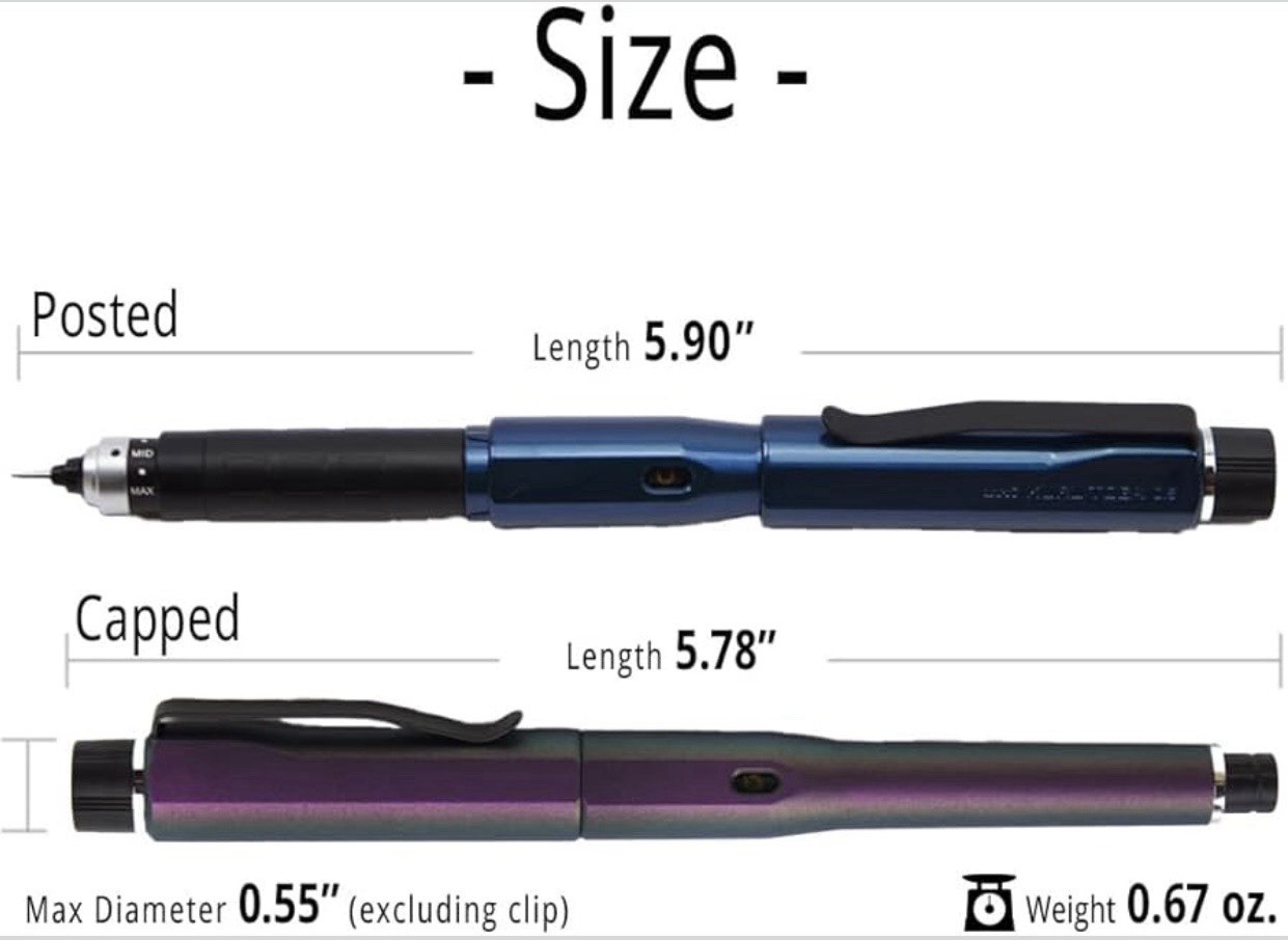 Mitsubishi Pencil Mechanical Pencil Kurutoga Dive 0.5mm Dense Green 301481000