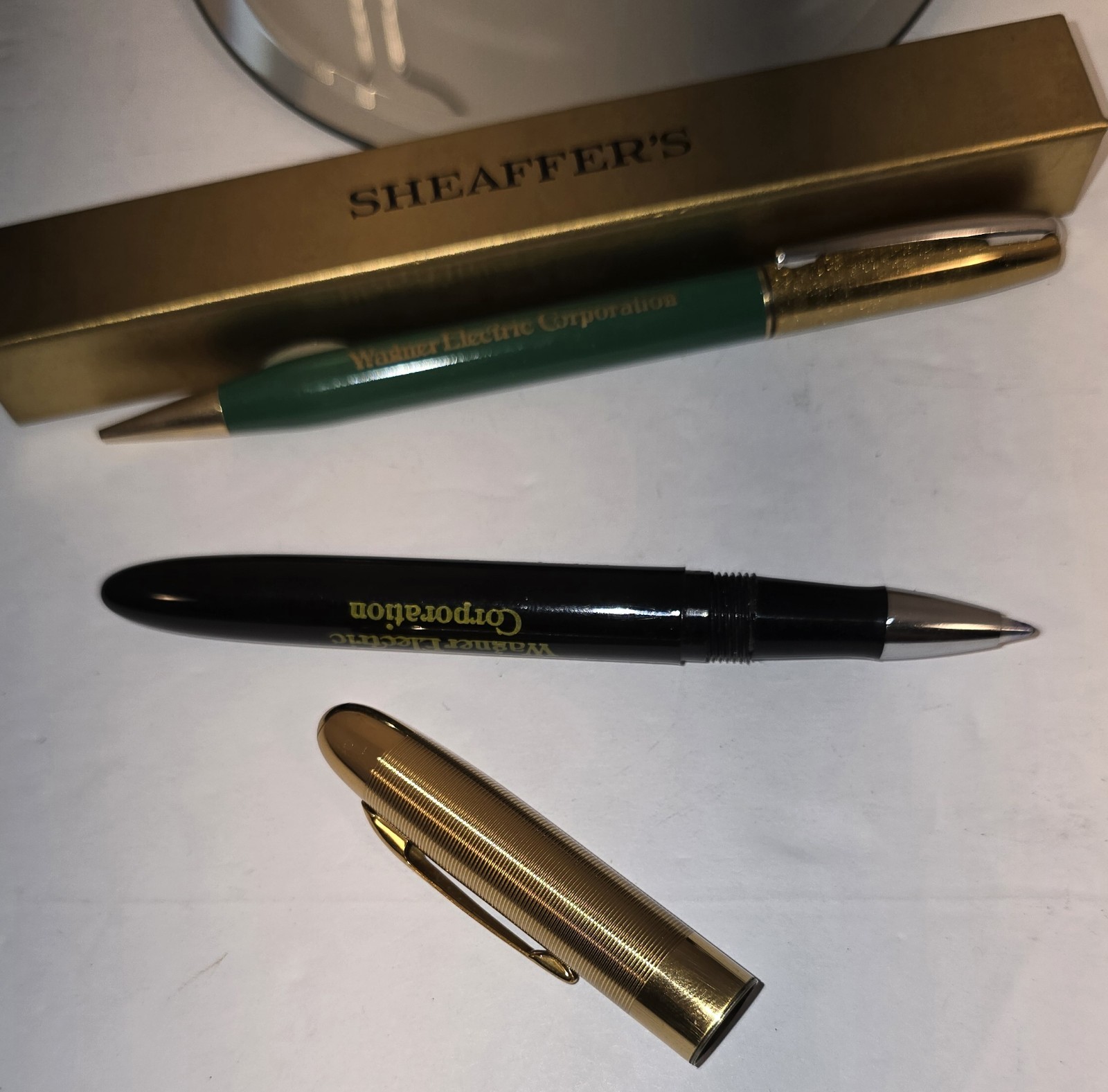 Vintage Employee Award Scheaffer’s Mech. Pen/Pencil Set, Wagner Electric Corp