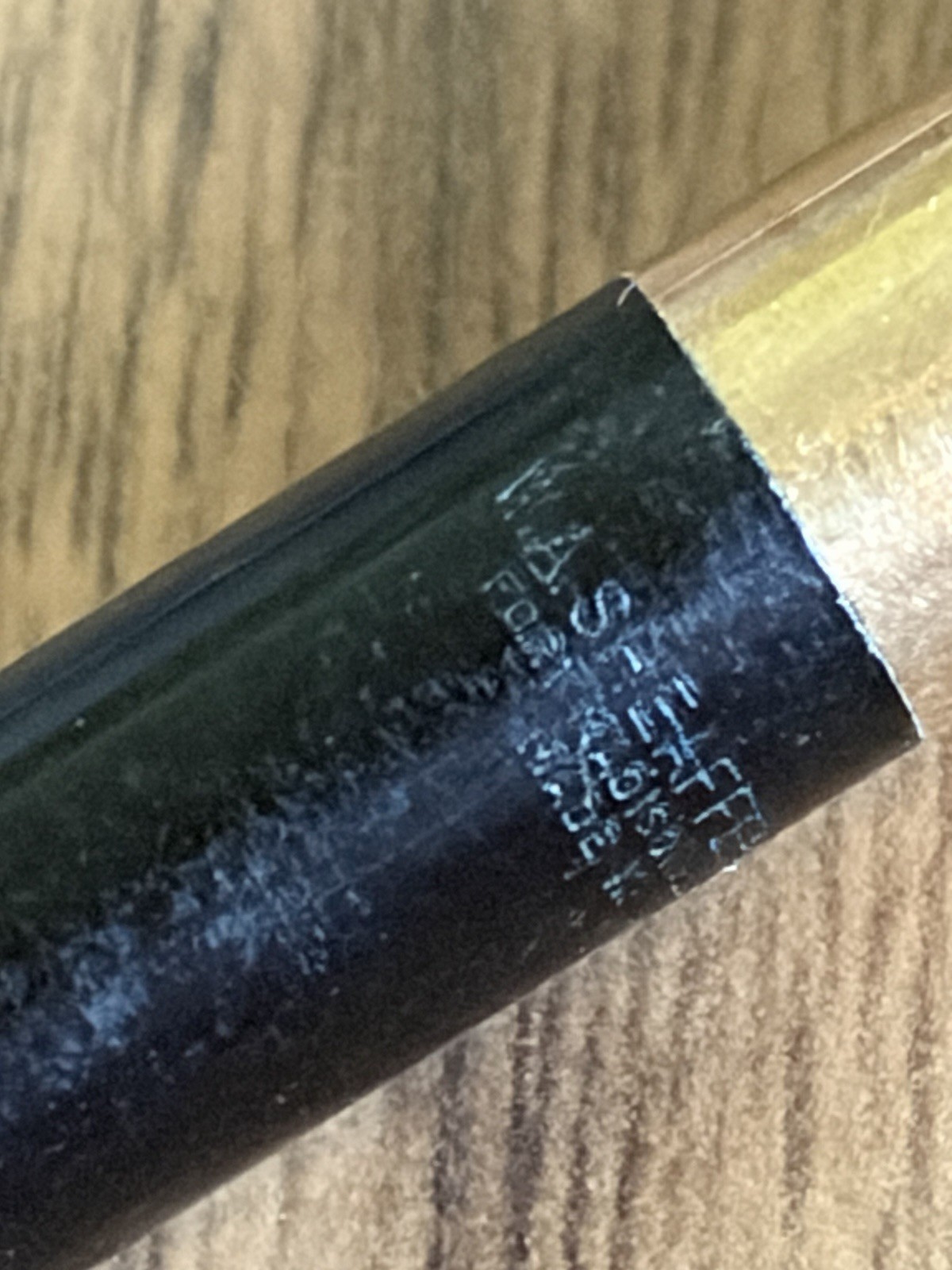 Vintage Sheaffer Mechanical Pencil, Black w/ Gold Trim – Works