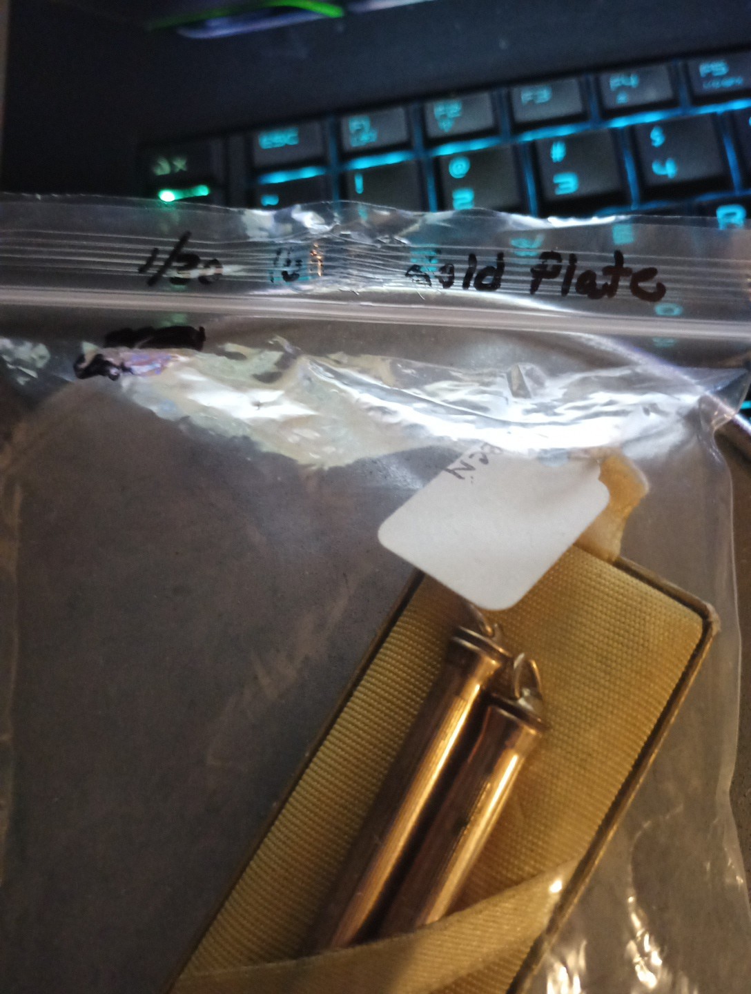 1/30th weight 10k gold pencil set