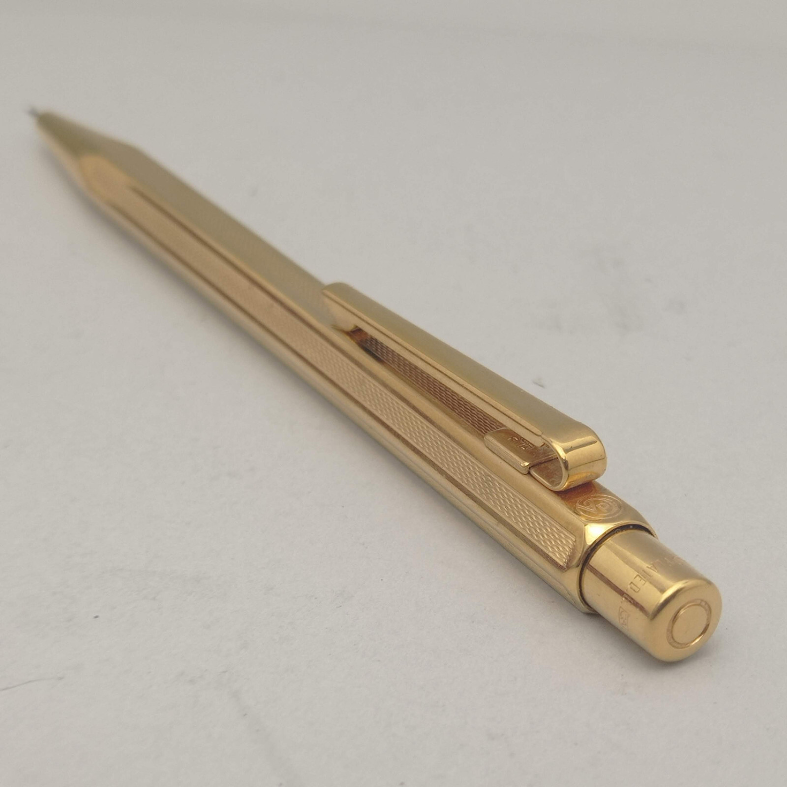 CARAN D’ACHE ECRIDOR GOLD PLATED MECHANICAL PENCIL 0.7 MM EXCELLENT IN BOX RARE