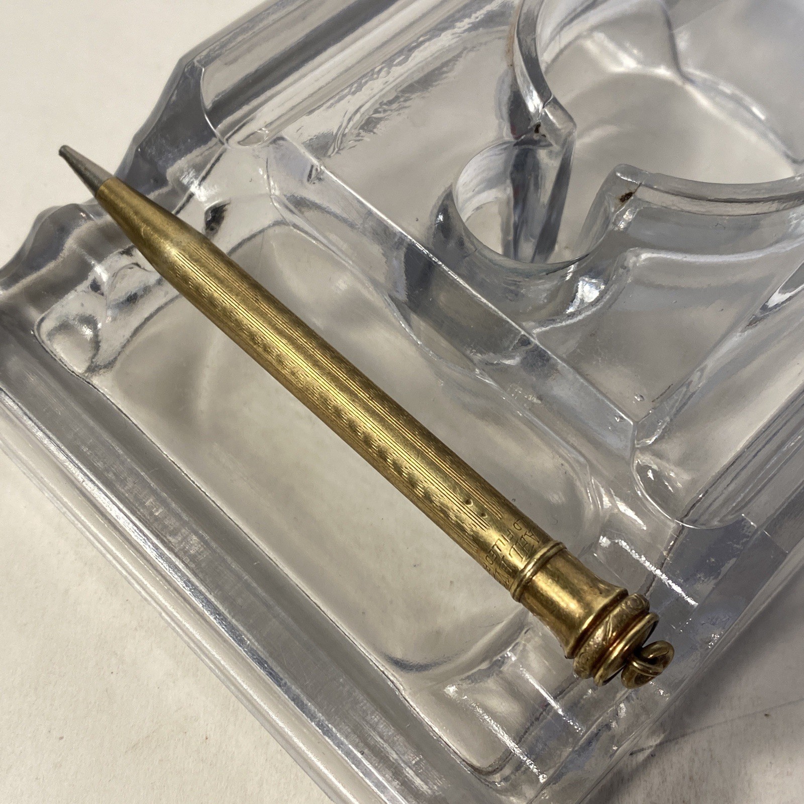 Vintage Wahl Eversharpe Mechanical Pencil Gold Filled 4” Ring Top