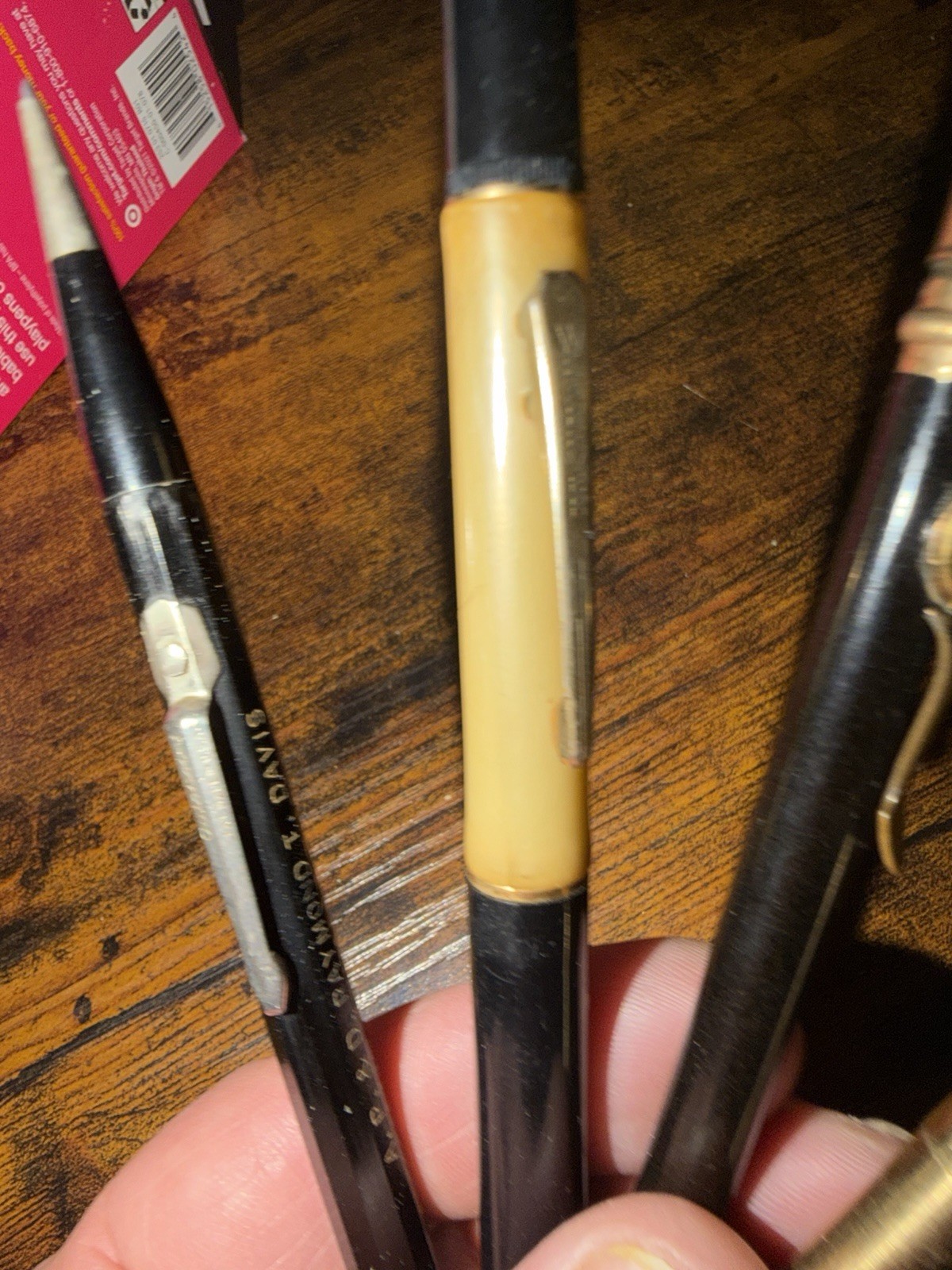 Vintage Mechanical Pencils (3) And One Vintage Paper Mate Pen