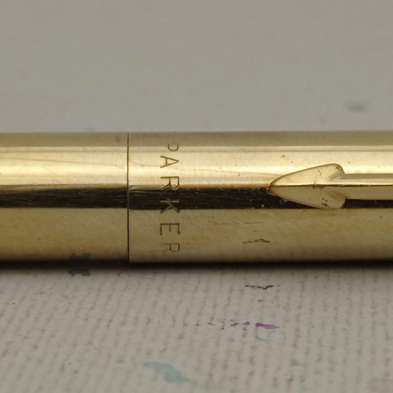 PARKER 51 GOLD PLATED TWIST MECHANICAL PENCIL VINTAGE CANADA RARE MODEL