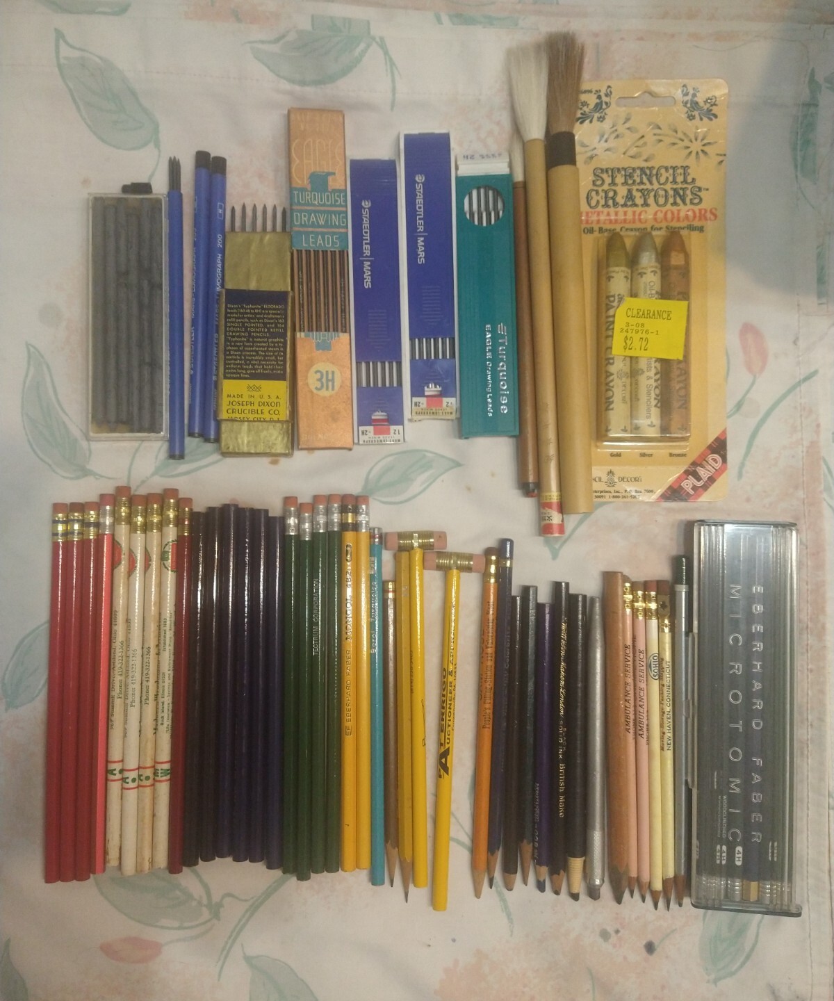 Big Lot Of Pencil Eberhard Faber Staedtler Leads Refills And Many Other