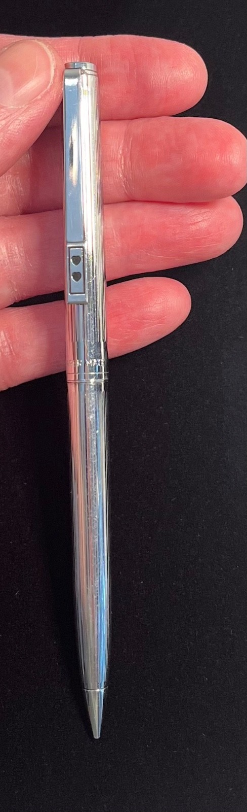 Paper Mate Regular Grip Mechanical Pencil St Steel 0.9mm 1980’s USA