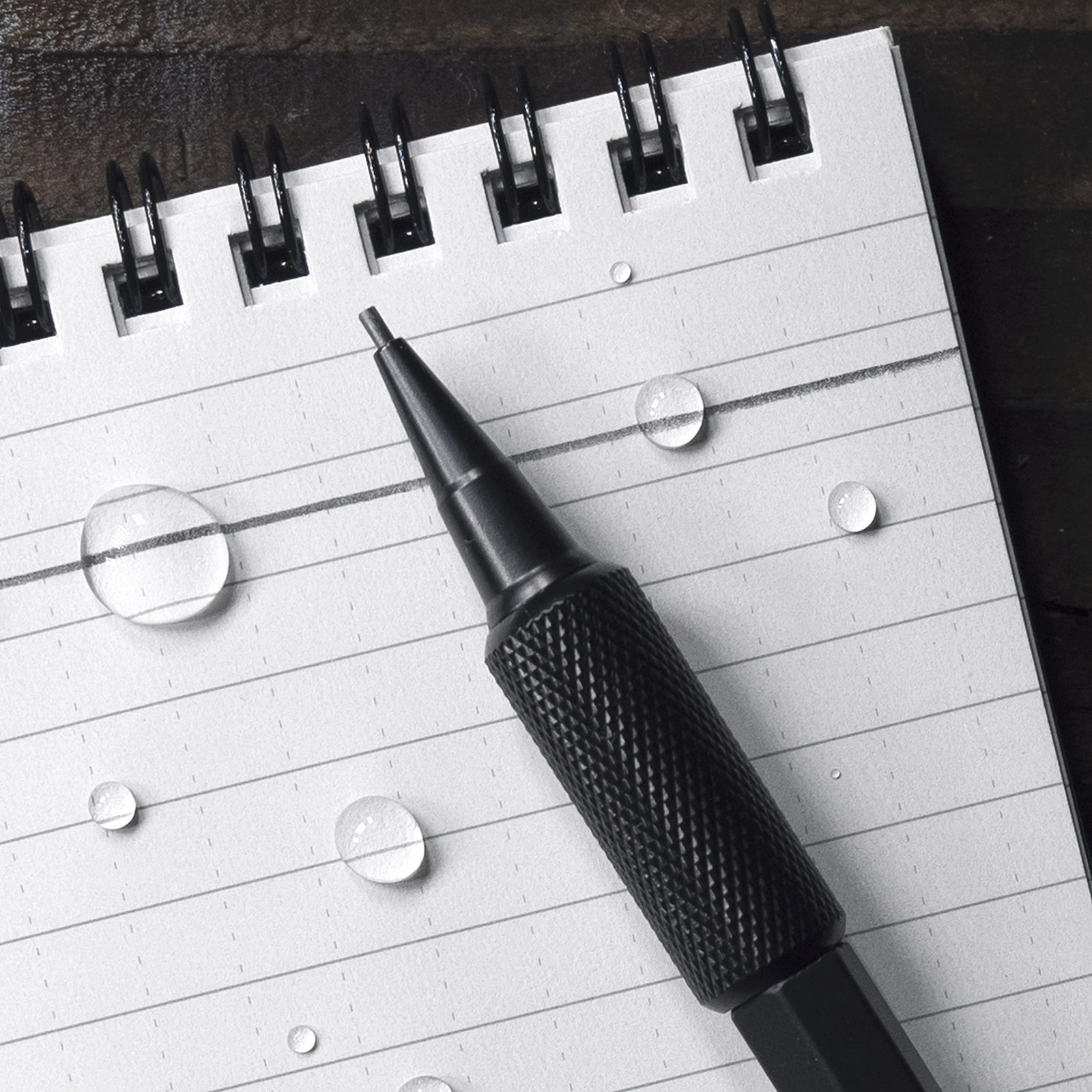 Weatherproof Mechanical Pencils 1.3mm Black Lead – 3 Pack for Outdoor Use
