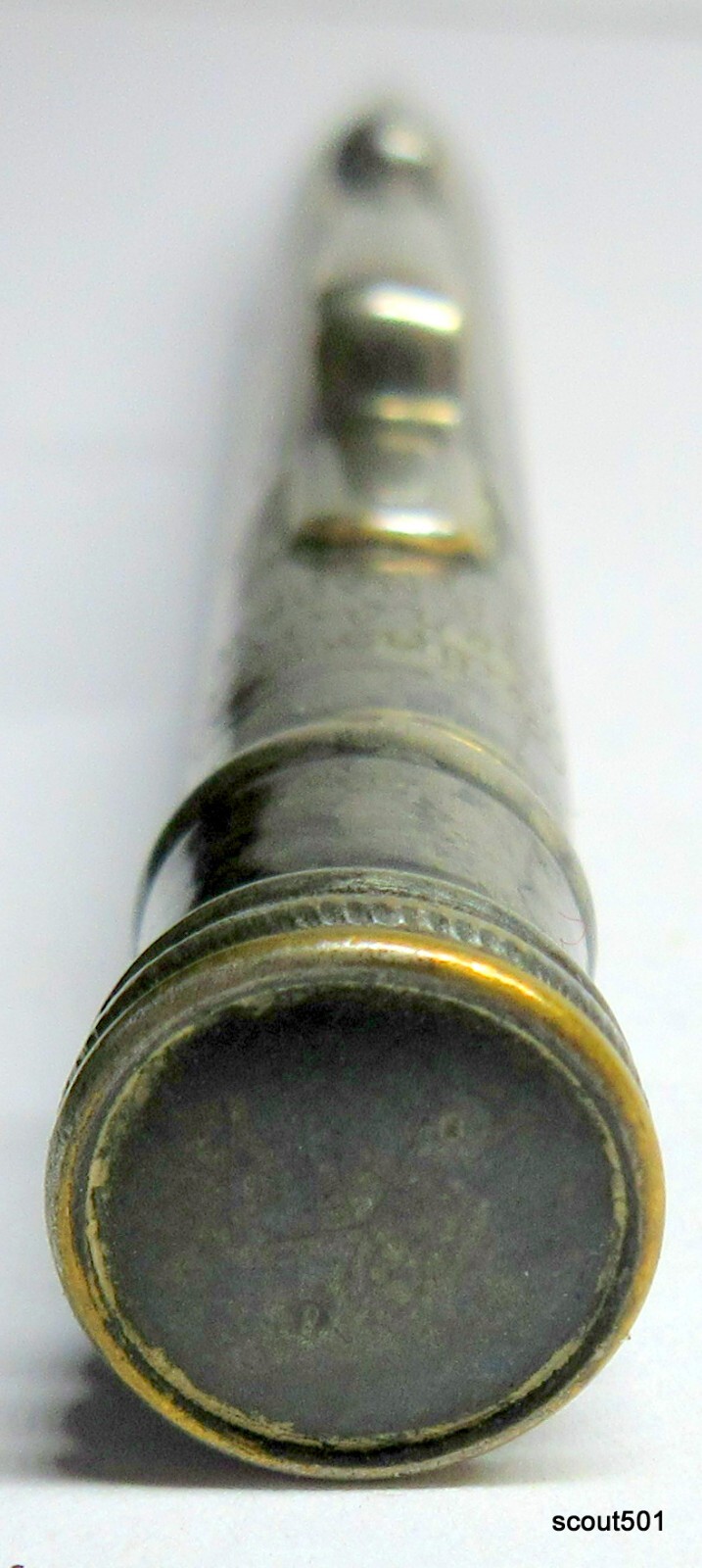 Antique Art Deco Redipoint Ingersoll Rolled Silver Mechanical Pencil 1.18 MM Lea