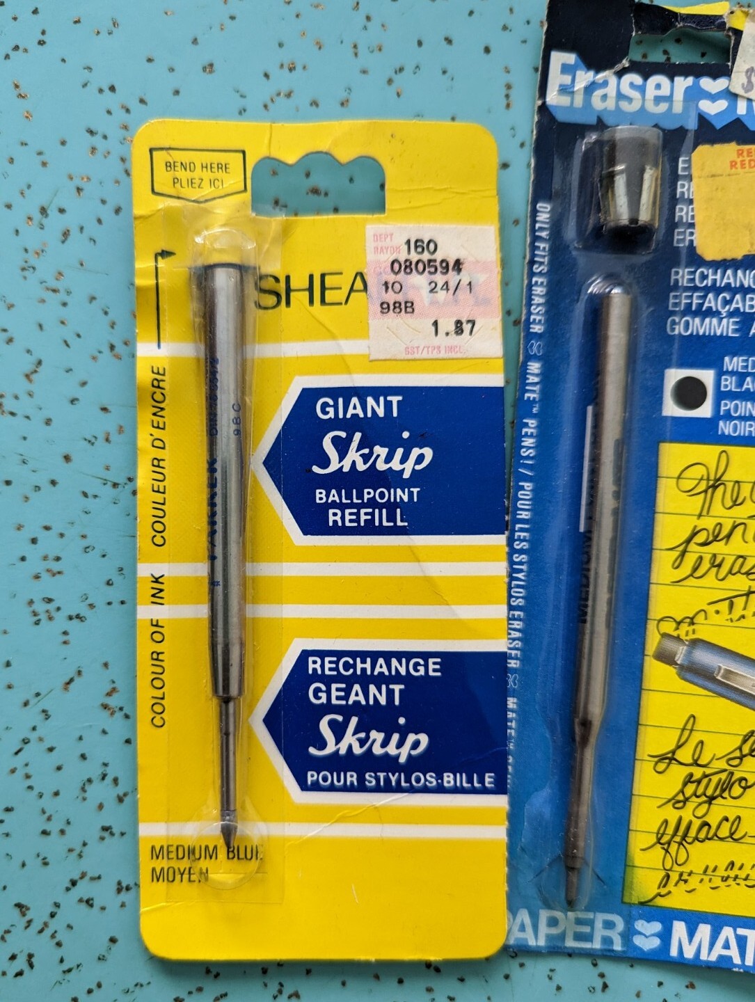 Lot Of Vintage Mechanical Pencil Lead And Pen Refills