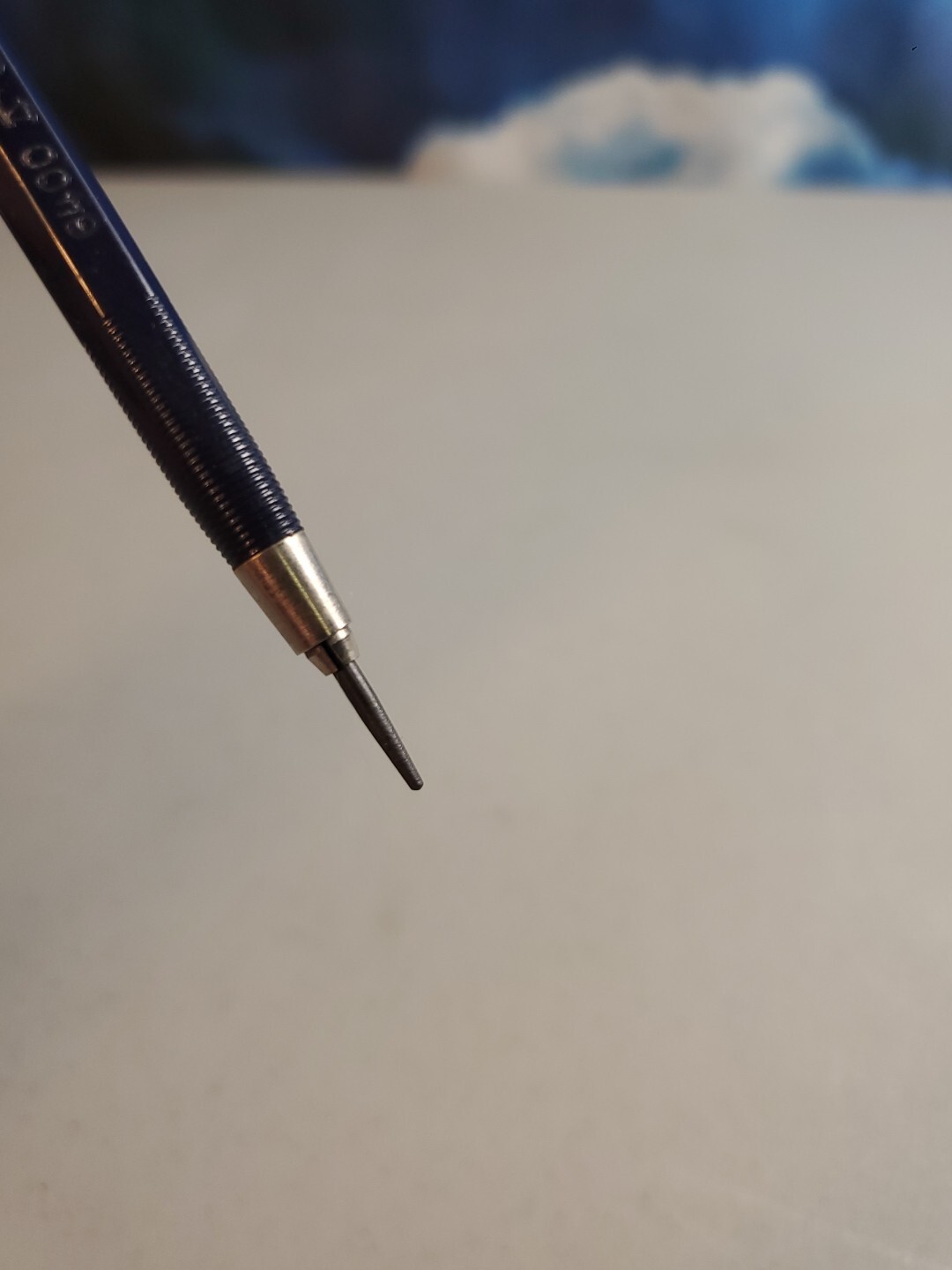 Vintage A.W Faber Castell Sure-Grip 6400 Pencil Blue Drafting Lead Holder