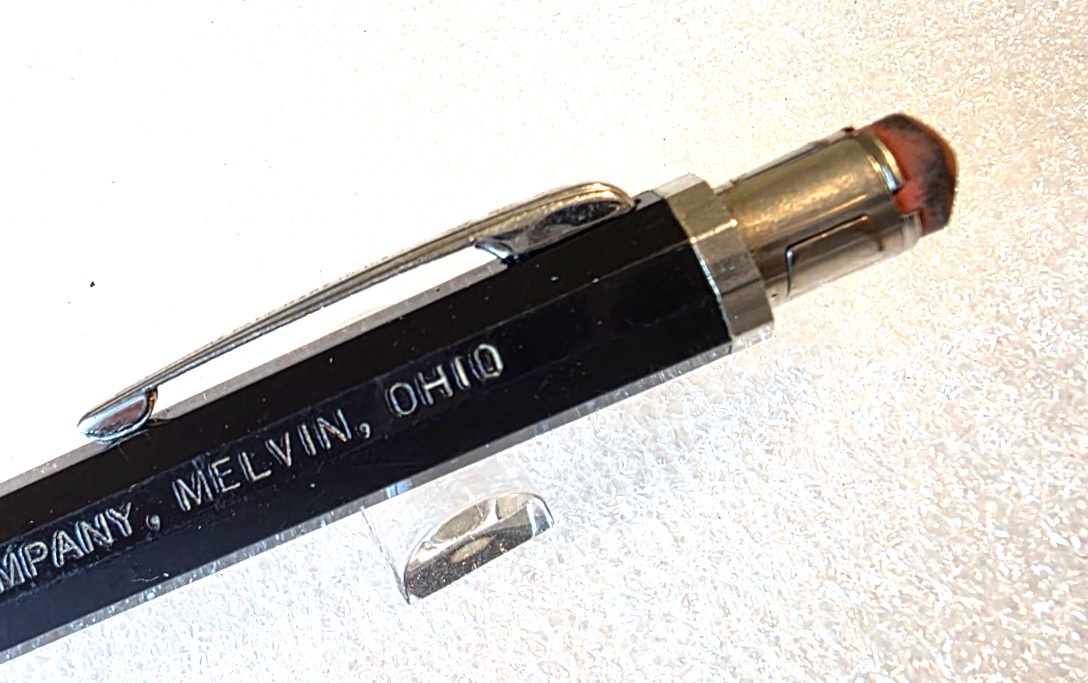 Vintage (Large Autopoint) MELVIN STONE Advertising Mechanical Pencil Rare 1960’s