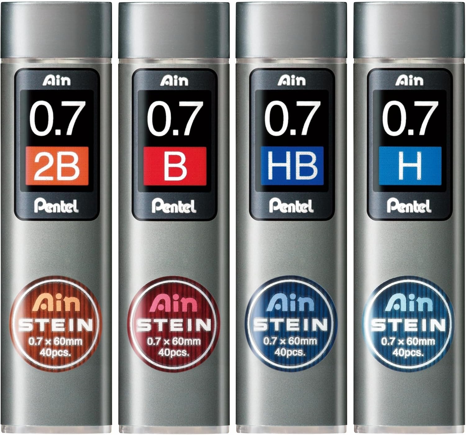 Mechanical Pencil Lead, Ain Stein, 0.7mm, 2B C277-2B
