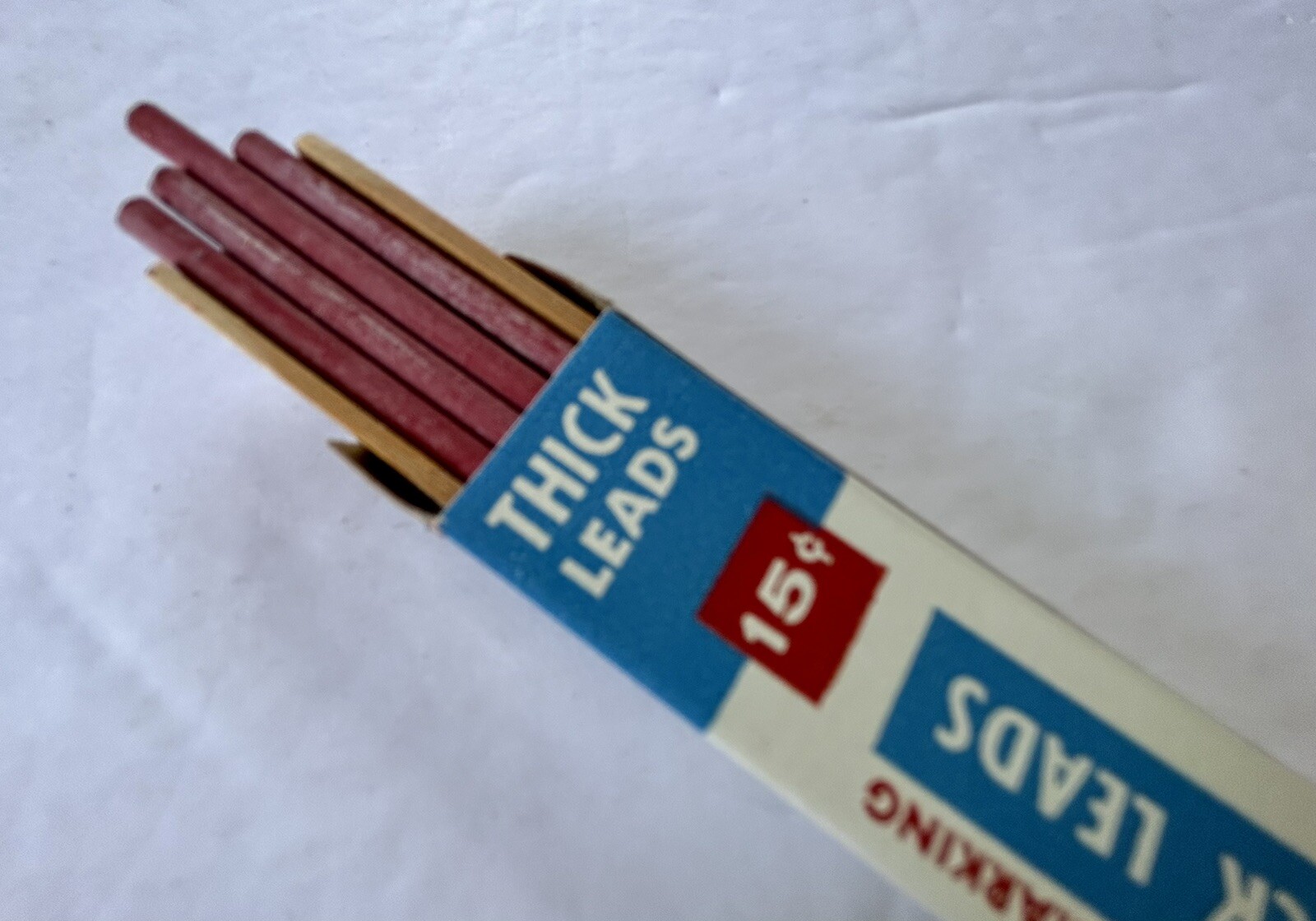 Vintage Lot of 24 Scripto Thick Leads G920 Red ~ Missing One Lead