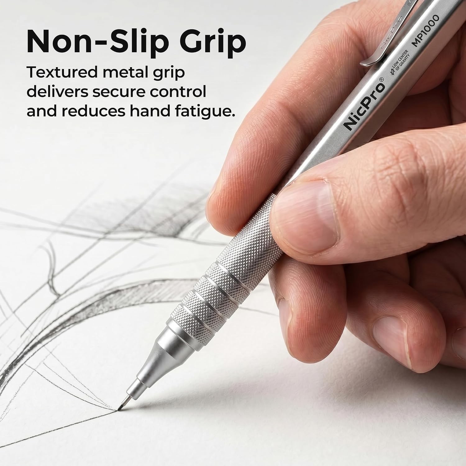 Professional 0.7mm Mechanical Pencil Set with Durable Case – Perfect for Artists