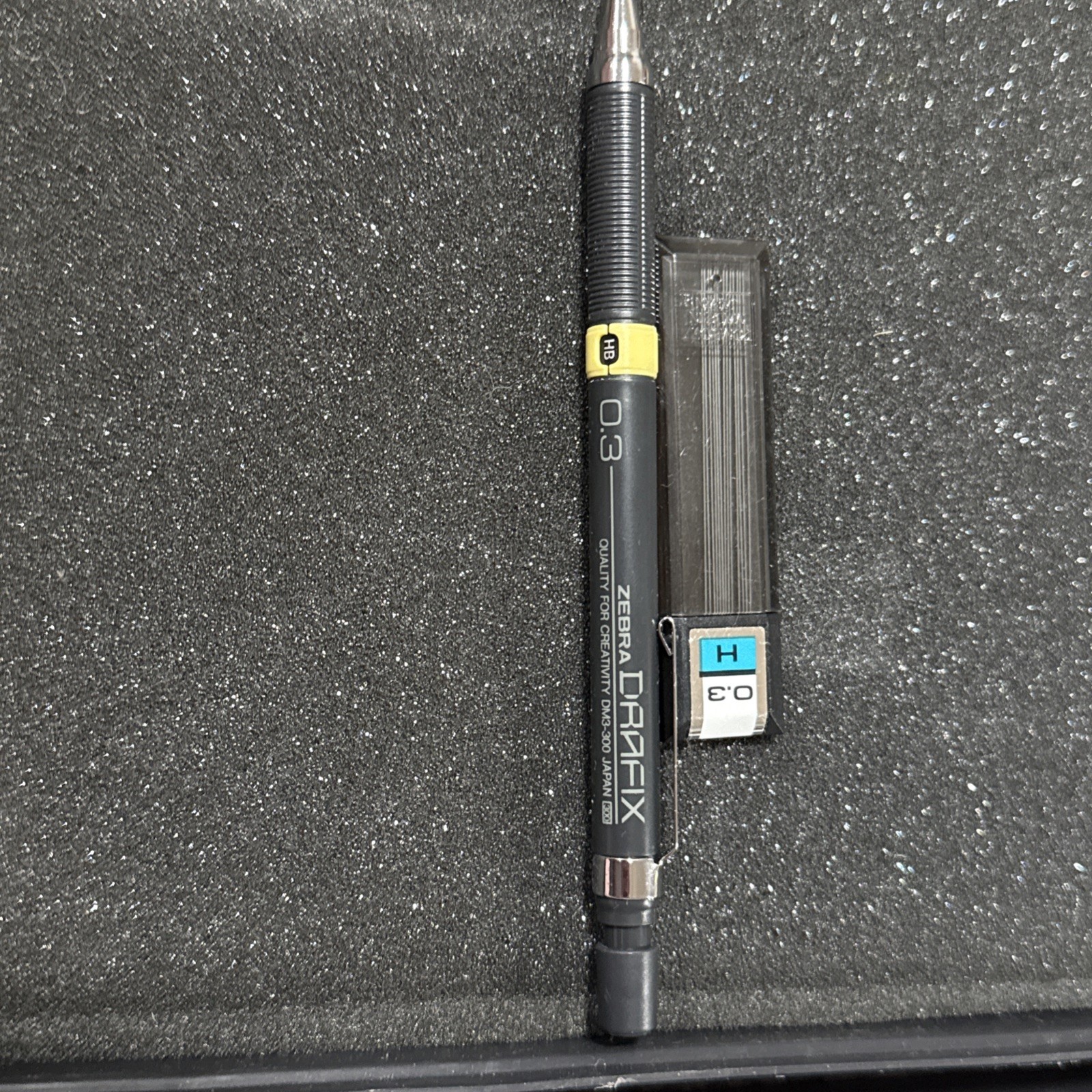 Zebra Drafix mechanical Pencil DRAFIX HB 0.3mm Japan