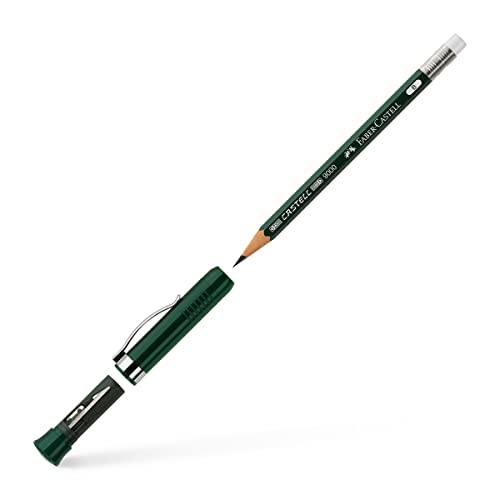 Faber-Castell Perfect Pencil Castell 9000 in Gift Box – #2 Pencil with Built-in