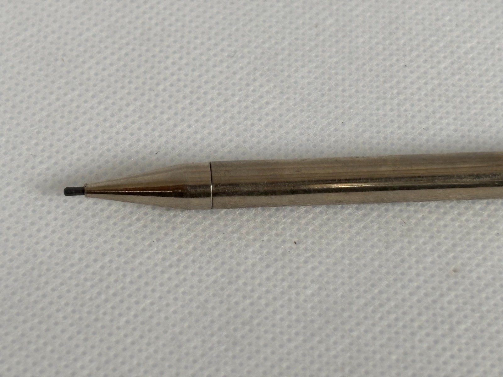 Scarce silver mechanical retractable pencil RAWL ENG MFG CO. PROVIDENCE R.I.