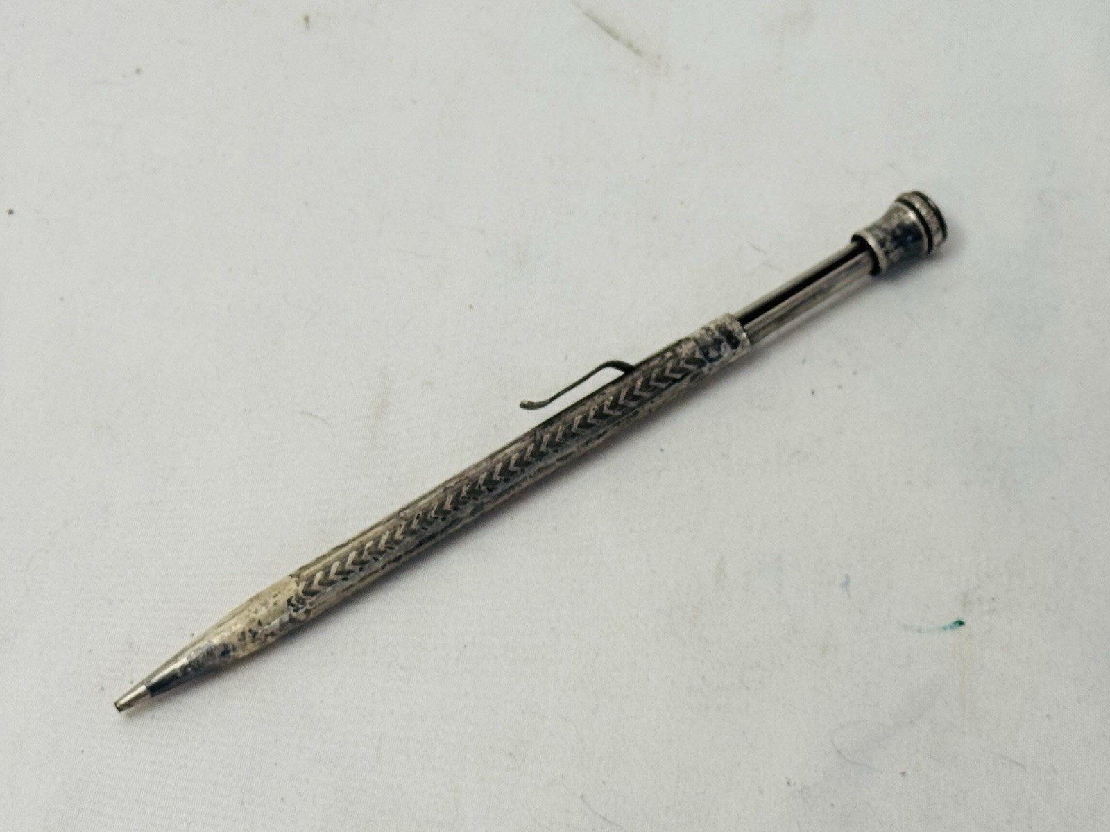 Old Vintage Silver Tone Wahl Ever Sharp Mechanical Pencil Writing