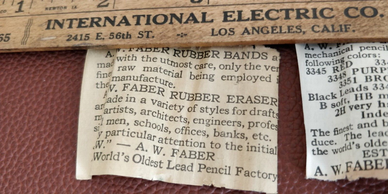 NOS Sealed A.W. Faber Green Checking Leads 3347 for everpointed pencils