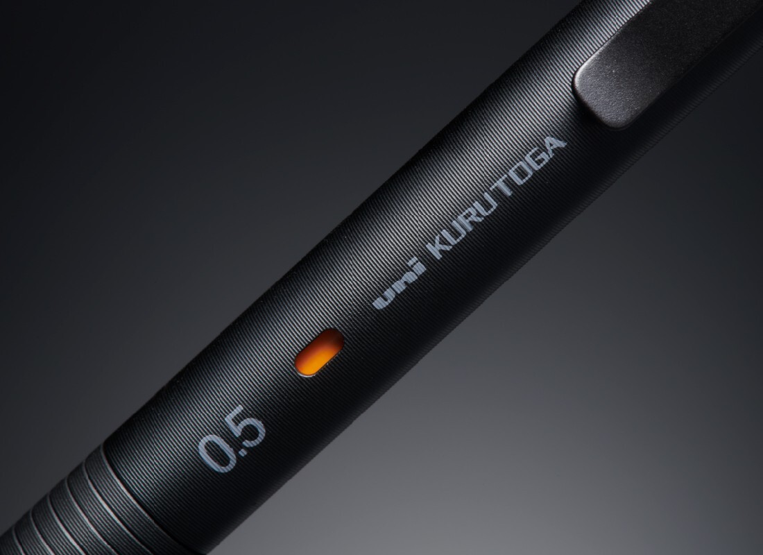 Uni Kuru Toga Metal Mechanical Pencil 0.5 M5-KH Nocturne Black Mitsubishi