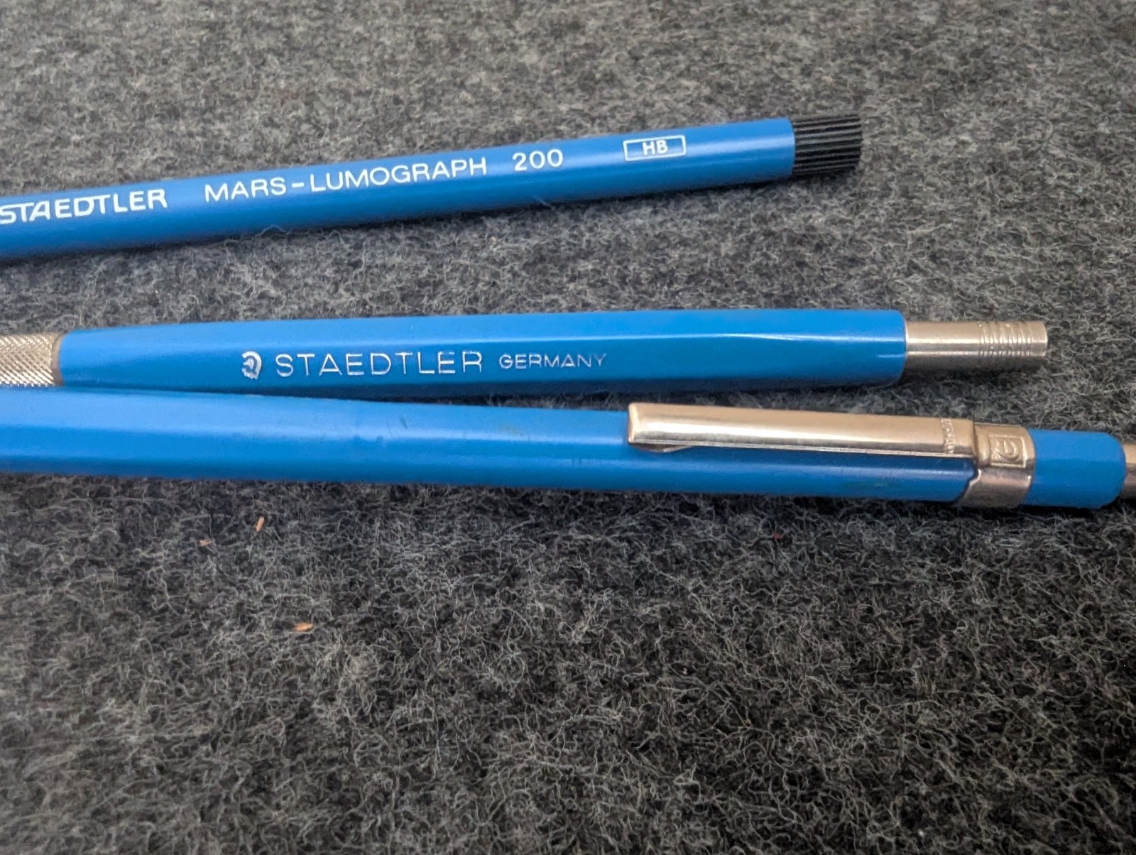 vintage staedtler mars technico 780 + 782 GERMANY drafting pencil
