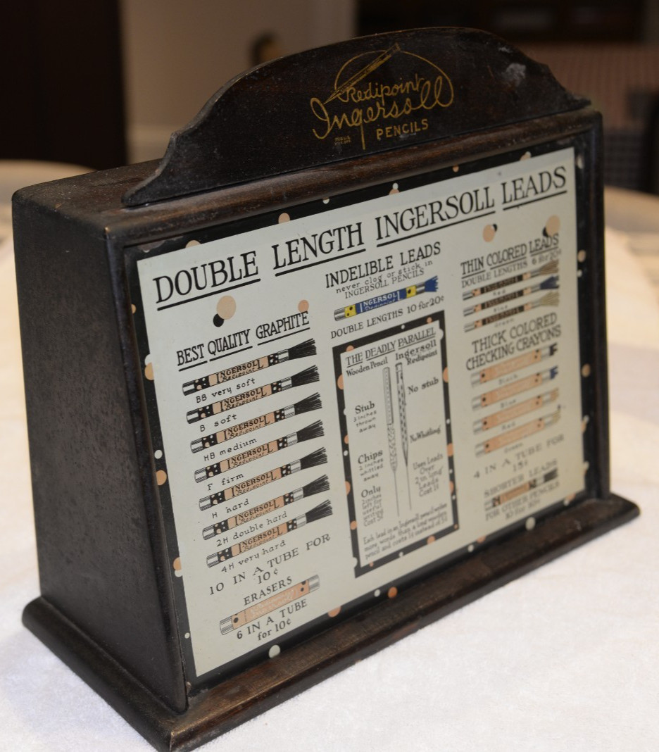 Redipoint Ingersoll PENCIL LEAD SALES DISPLAY — OUTSTANDING CONDITION
