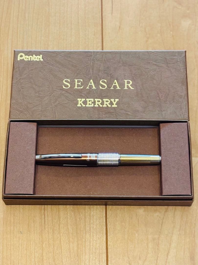 Pentel KERRY Seasar Brown Limited Mechanical Pencil 0.5mm 2026 Japan Made Used