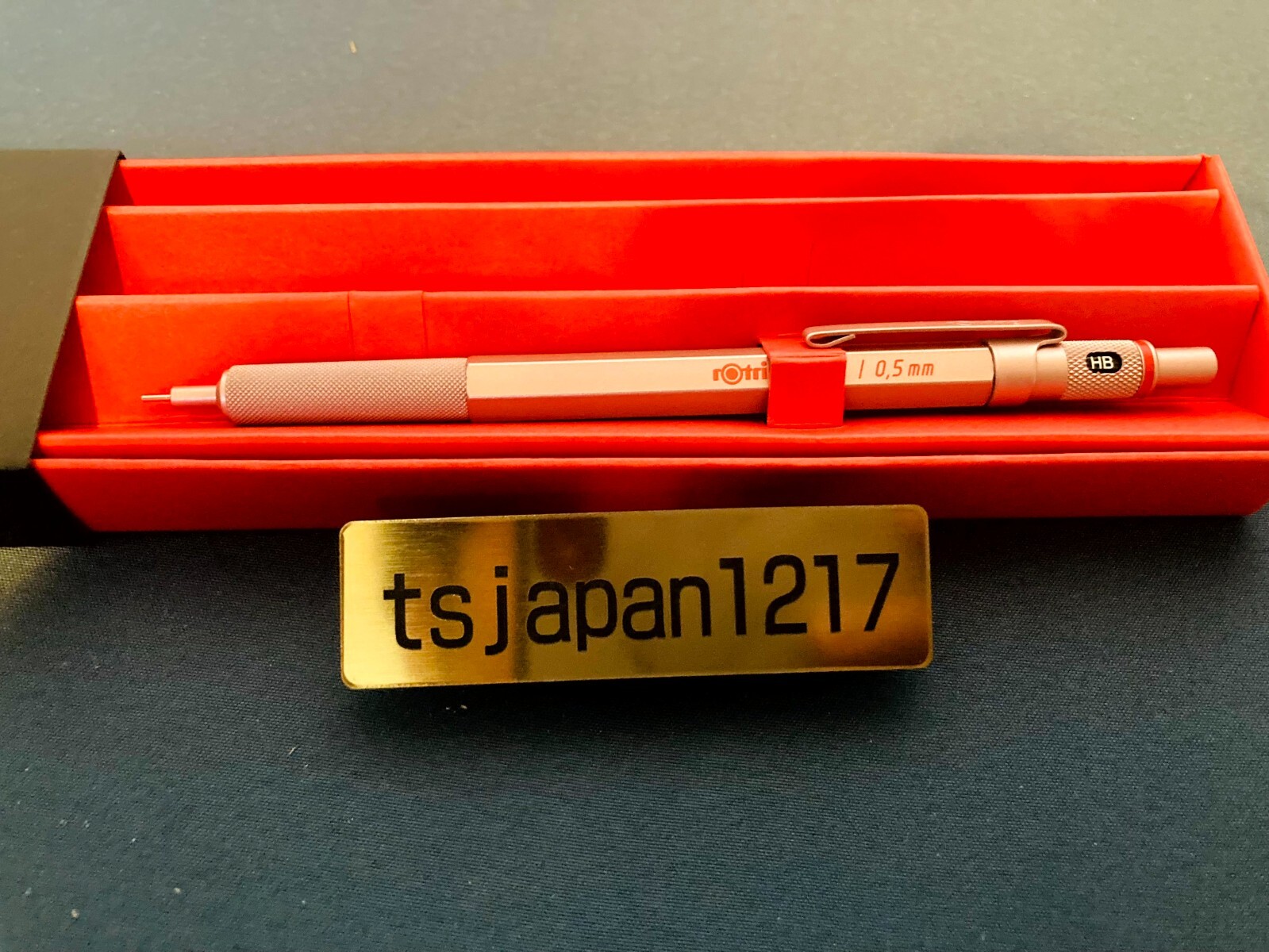rotring 600 Mechanical Pencil 0.5mm Limited color Gold Rose Gold set