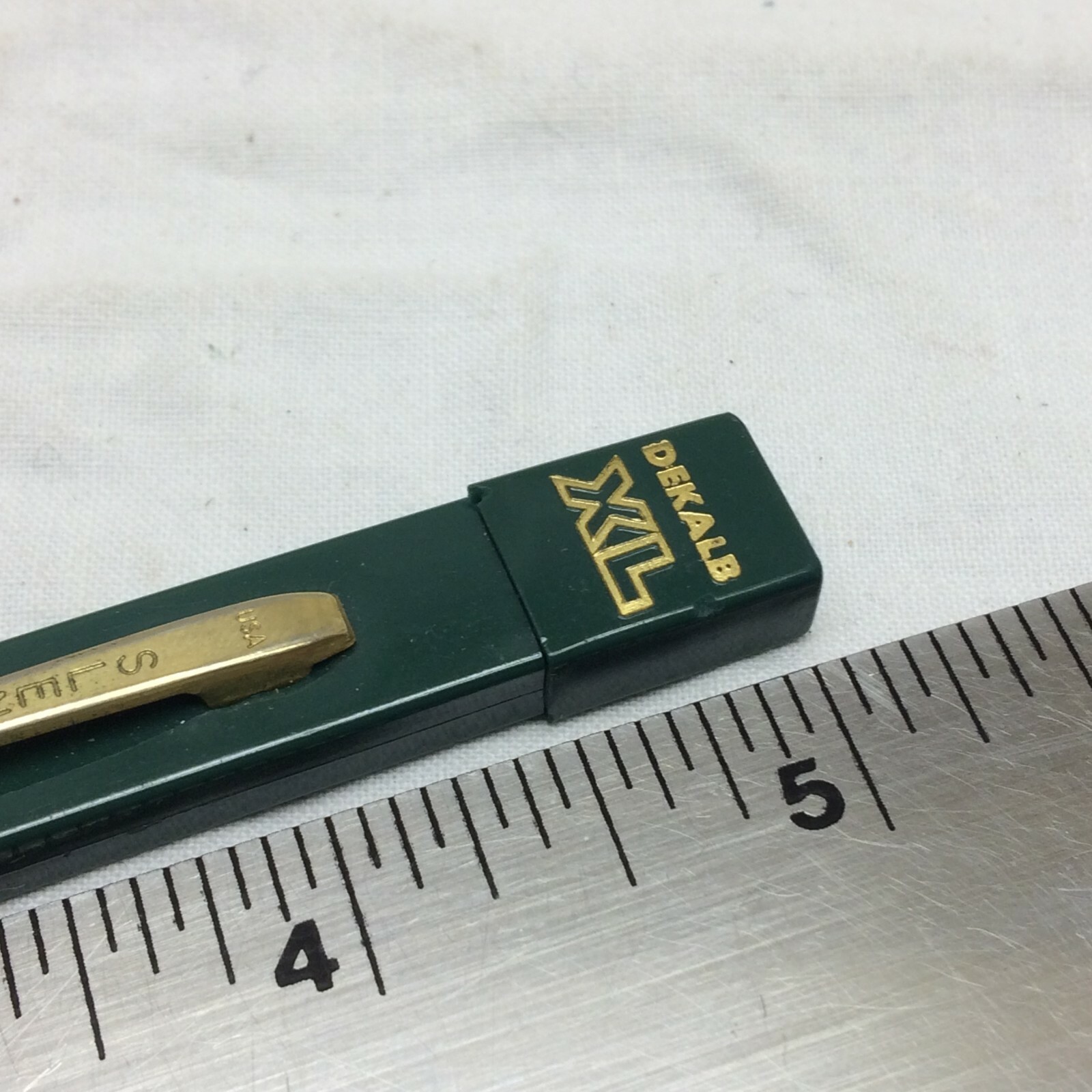 Vintage Slencil Mechanical Pencil Advertising Dekalb XL Farming